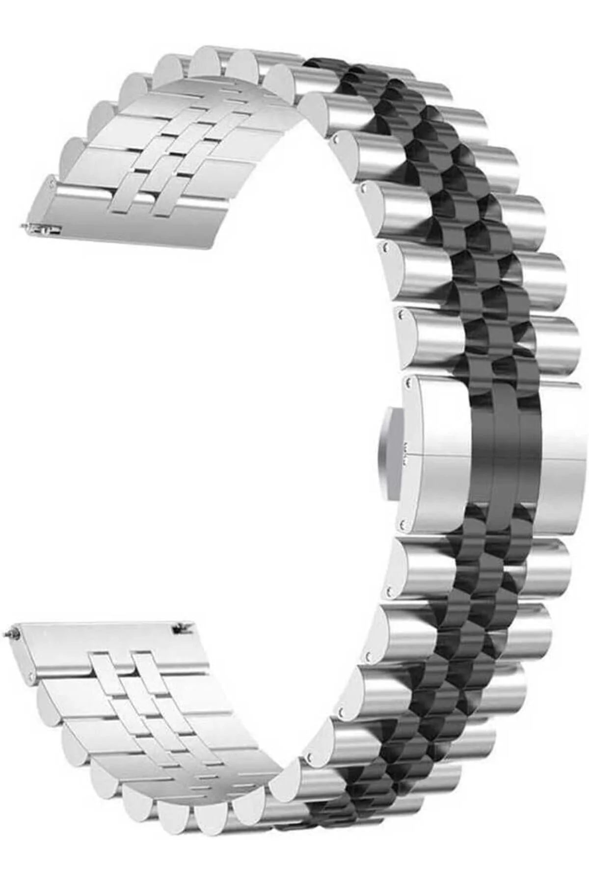 TTKTEKNOLOJİ GT 3 46mm İle Uyumlu KRD, 36 Metal Kordon, Gümüş TTK