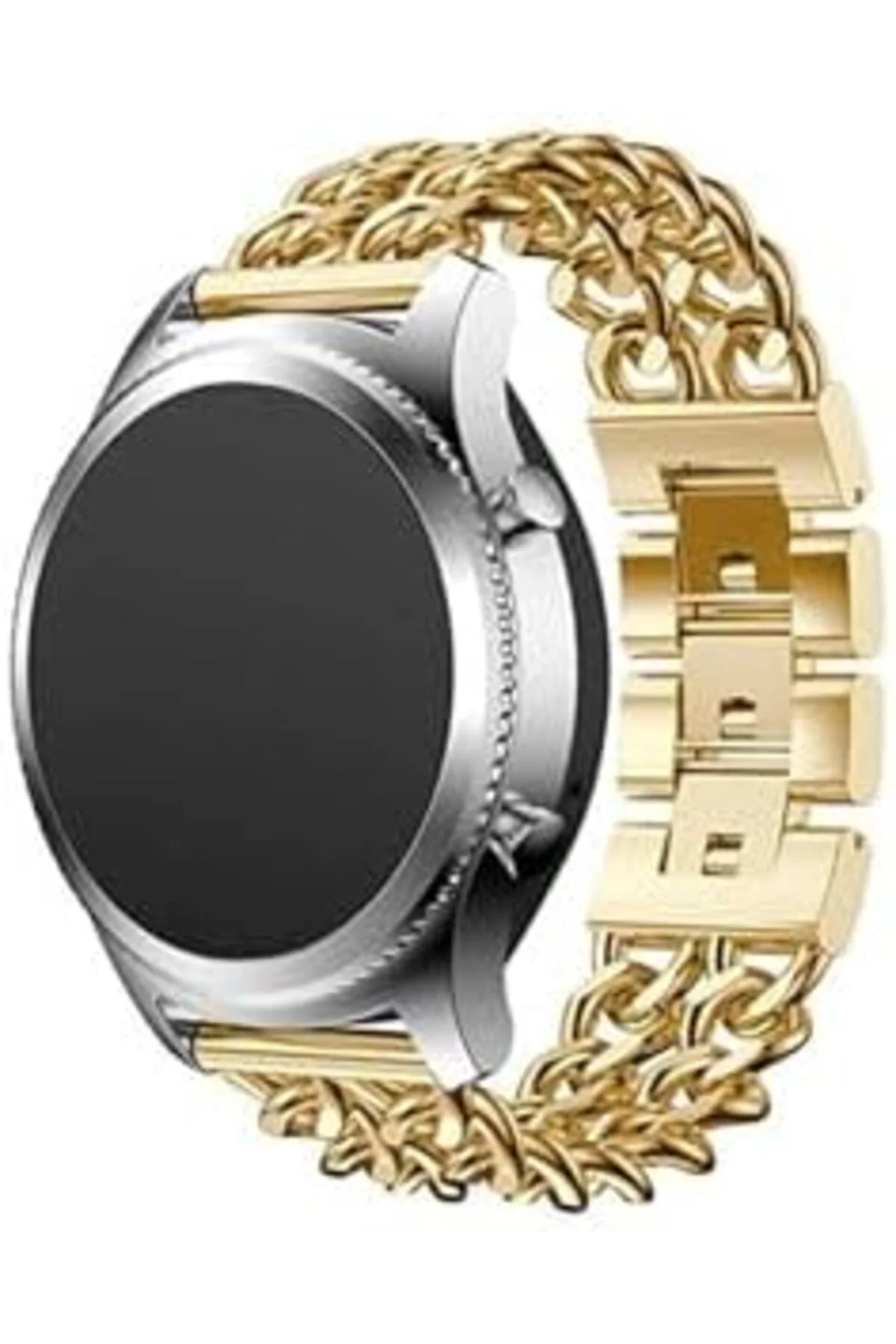 TTKTEKNOLOJİ GT 3 46mm İle Uyumlu KRD, 17 Metal Kordon, TTKTEKNOL