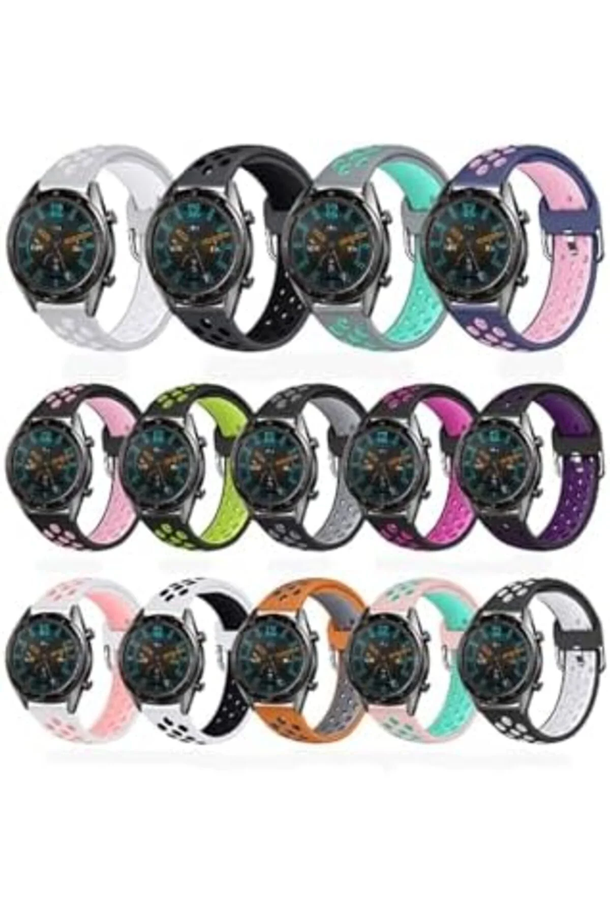 TTKTEKNOLOJİ GT 3 46mm KRD, 10 İle Uyumlu Kordon, NO7 TTKTEKNOLOJ