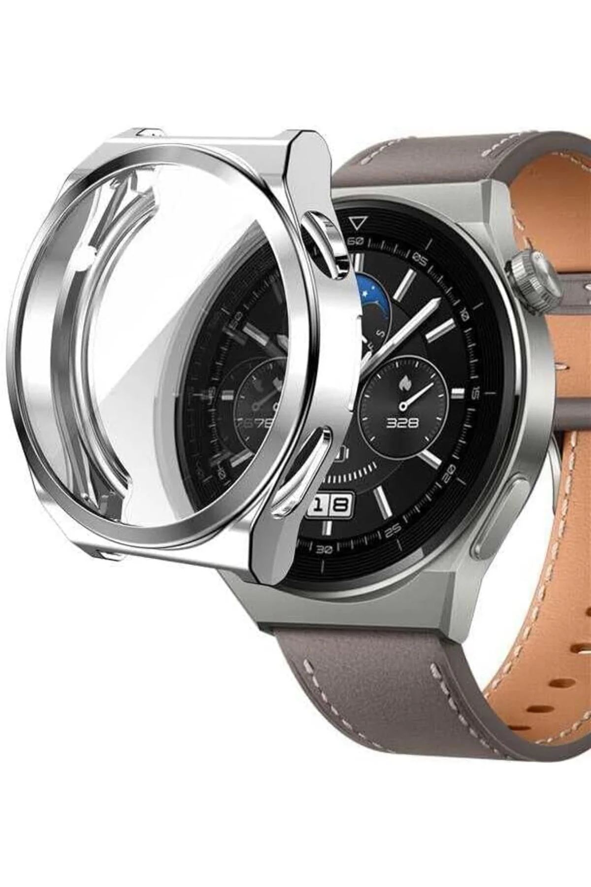 TTKTEKNOLOJİ GT 3 Pro 43mm Parlak Renkli ile uyumlu Ekran Koruyuc