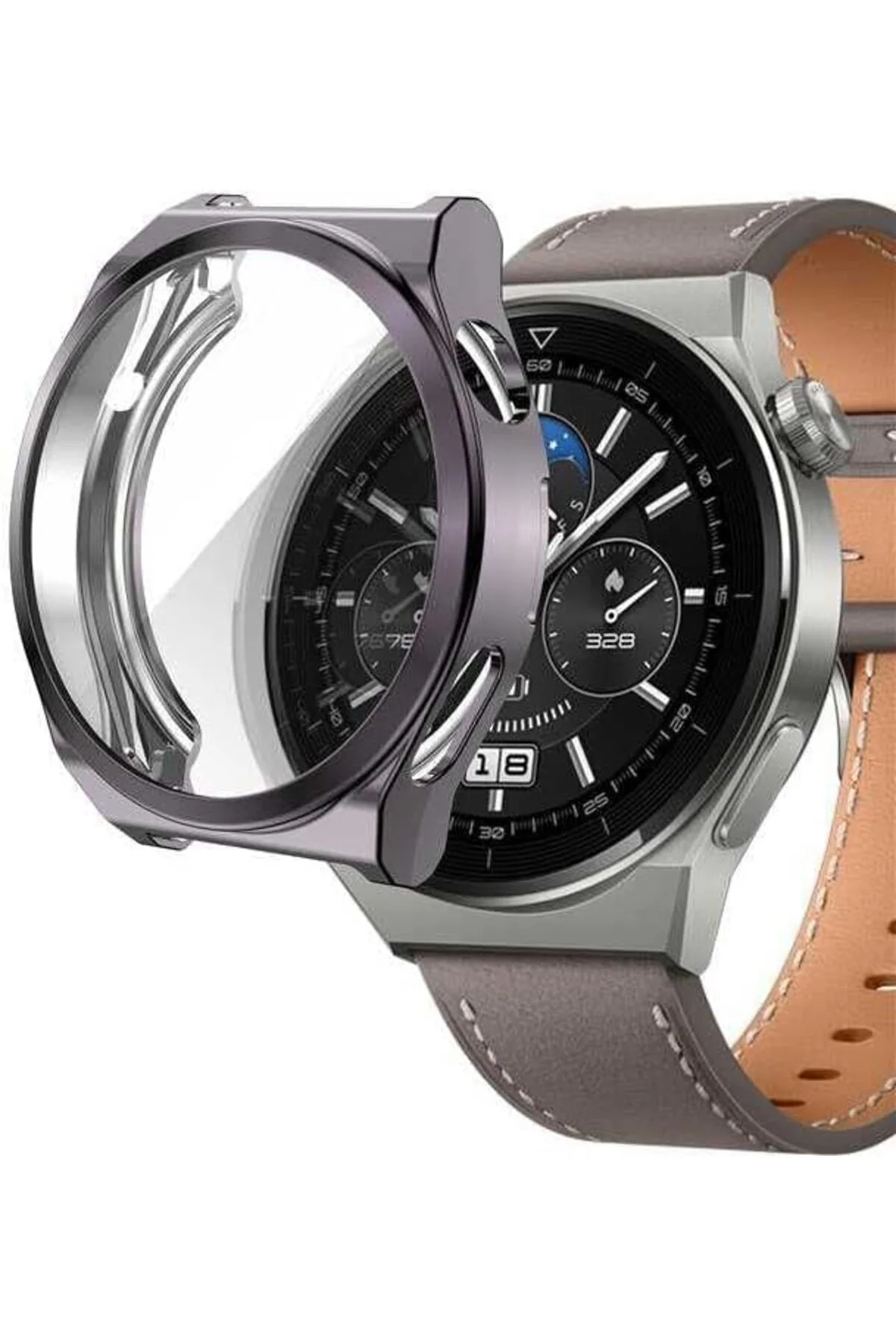 TTKTEKNOLOJİ GT 3 Pro 43mm Parlak Renkli ile uyumlu Ekran Koruyuc