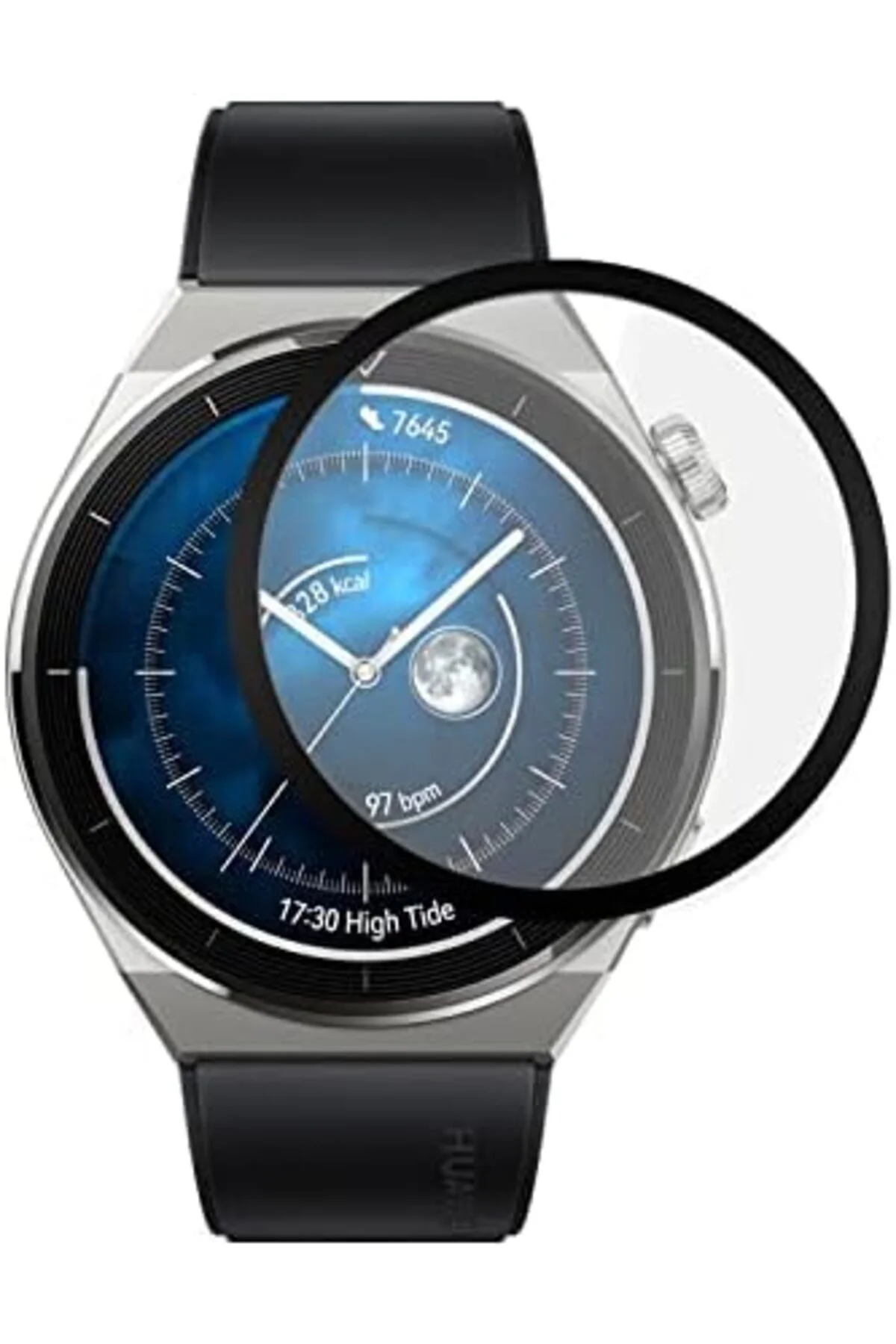 TTKTEKNOLOJİ GT 3 Pro 46mm Titanyum Tam Kaplayan Temperli Cam Ful TTKTEKNOLOJİ GT 3 Pro 46mm Titanyum Tam Kaplayan Temperli Cam Ful