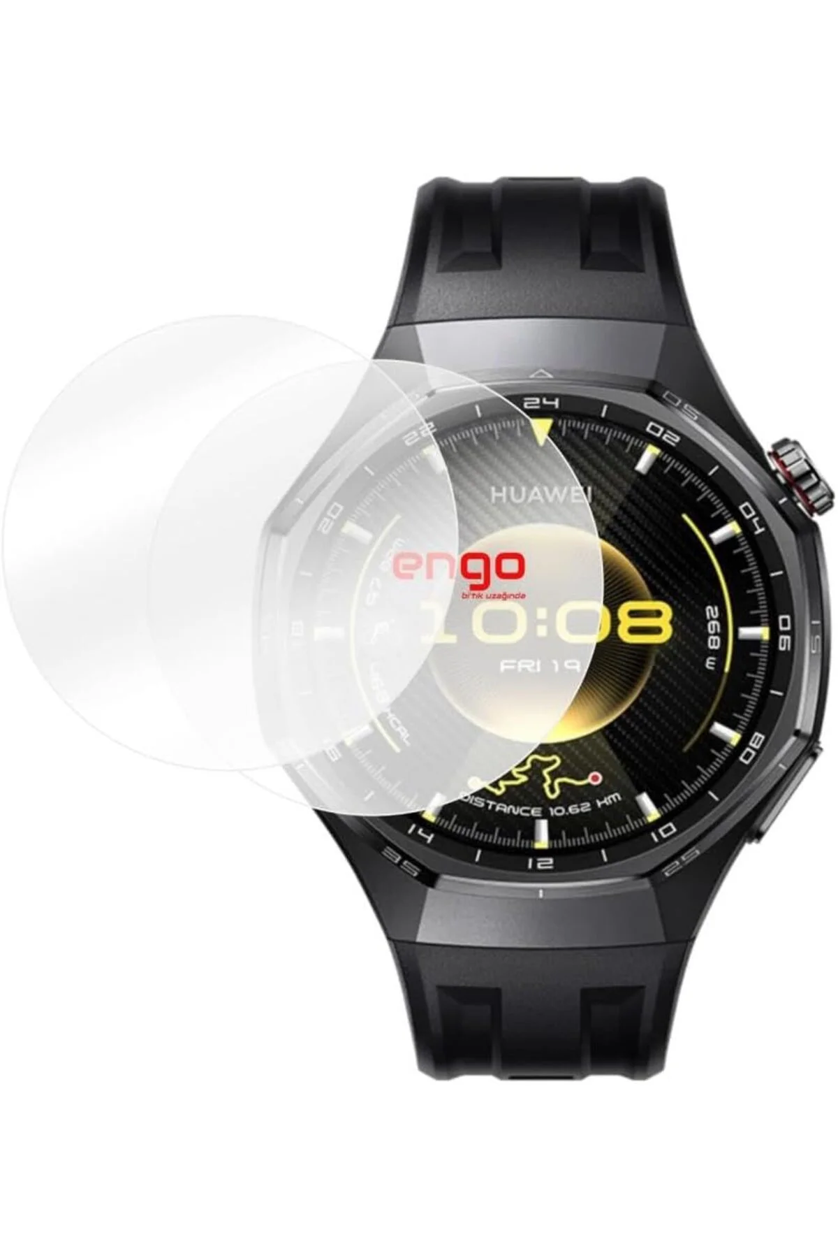 TTKTEKNOLOJİ GT 6 Pro 46 mm Ekran Koruyucu TPU 2'li Şeffaf Film T