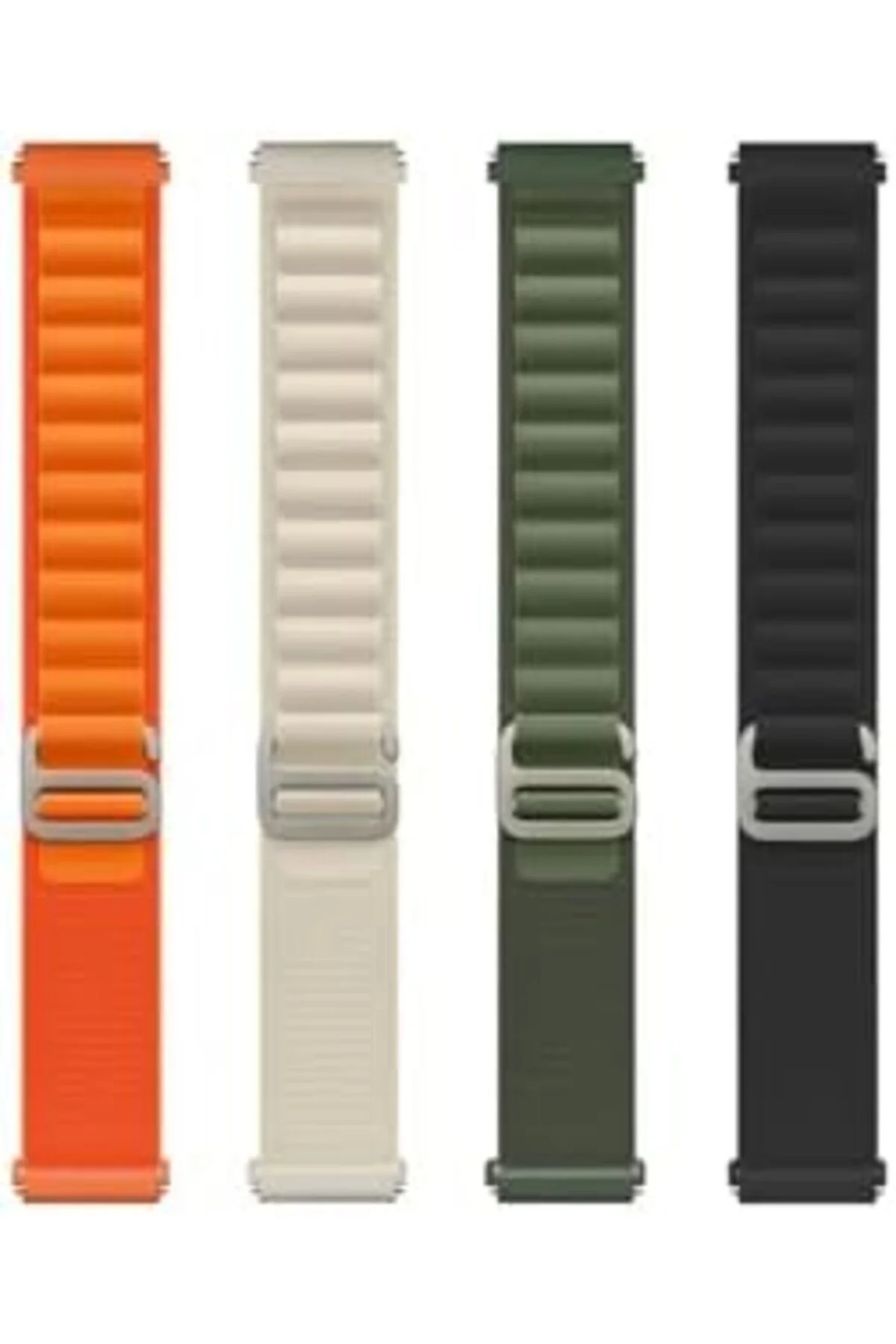 TTKTEKNOLOJİ GT2 42mm İle Uyumlu KRD, 74 20mm Hasır Kordon, Siyah