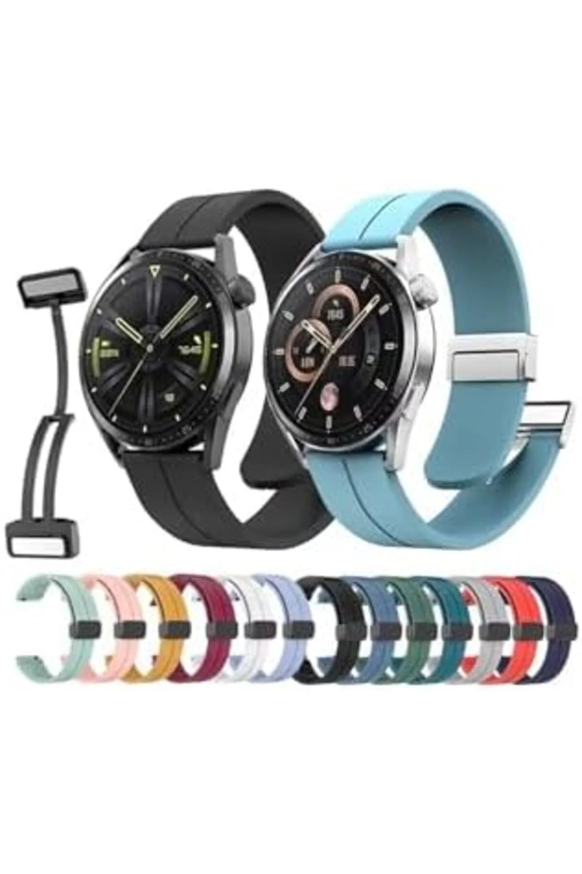 TTKTEKNOLOJİ GT2 42mm KRD, 84 20mm İle Uyumlu Kordon, Mürdüm TTKT