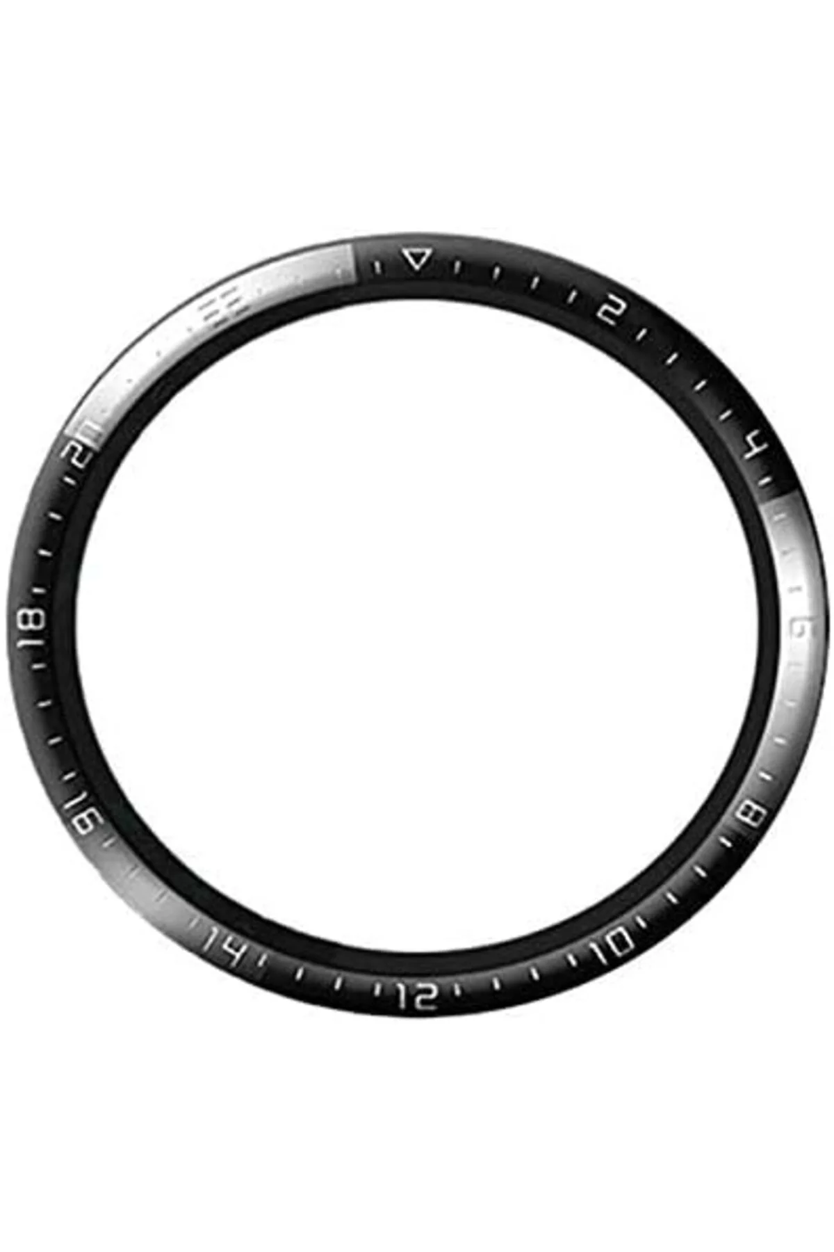 TTKTEKNOLOJİ GT2 46mm ile uyumlu Full Ekran Saat Koruyucu Siyah T