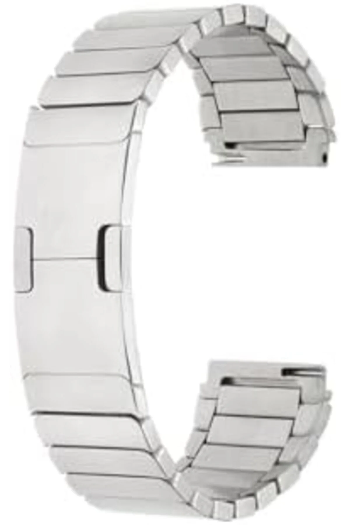 TTKTEKNOLOJİ GT2 46mm İle Uyumlu KRD, 82 22mm Metal Kordon, Siyah