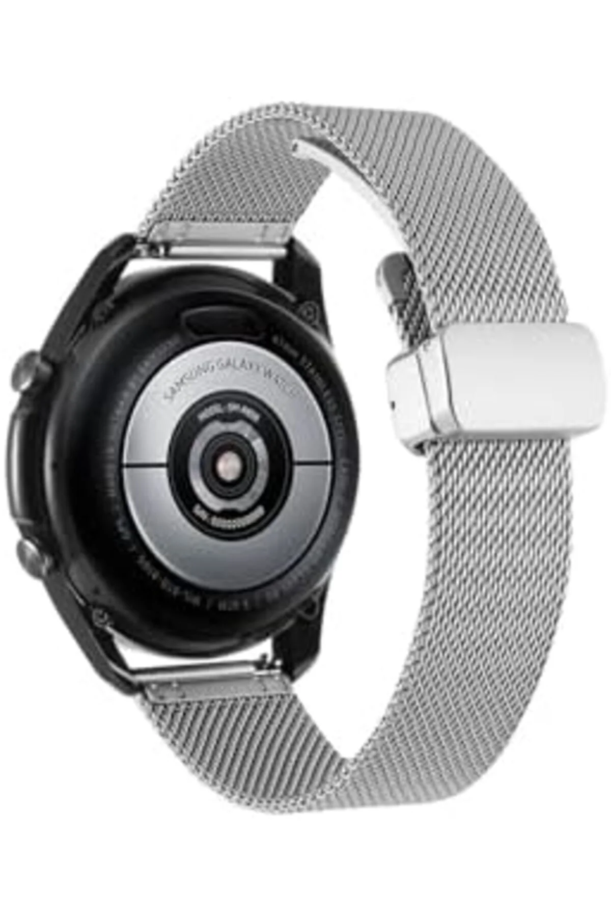 TTKTEKNOLOJİ GT2 46mm İle Uyumlu KRD, 85 22mm Metal Kordon, Gümüş