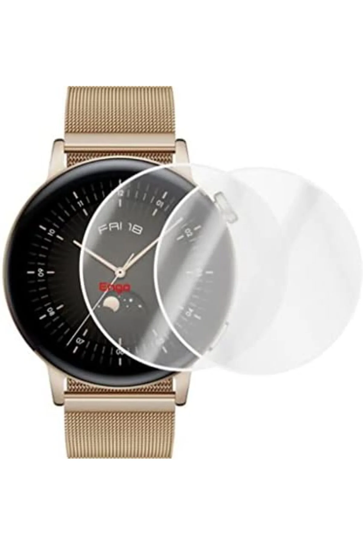 TTKTEKNOLOJİ GT3 42 mm ile Uyumlu Ekran Koruyucu Şeffaf TPU Film 