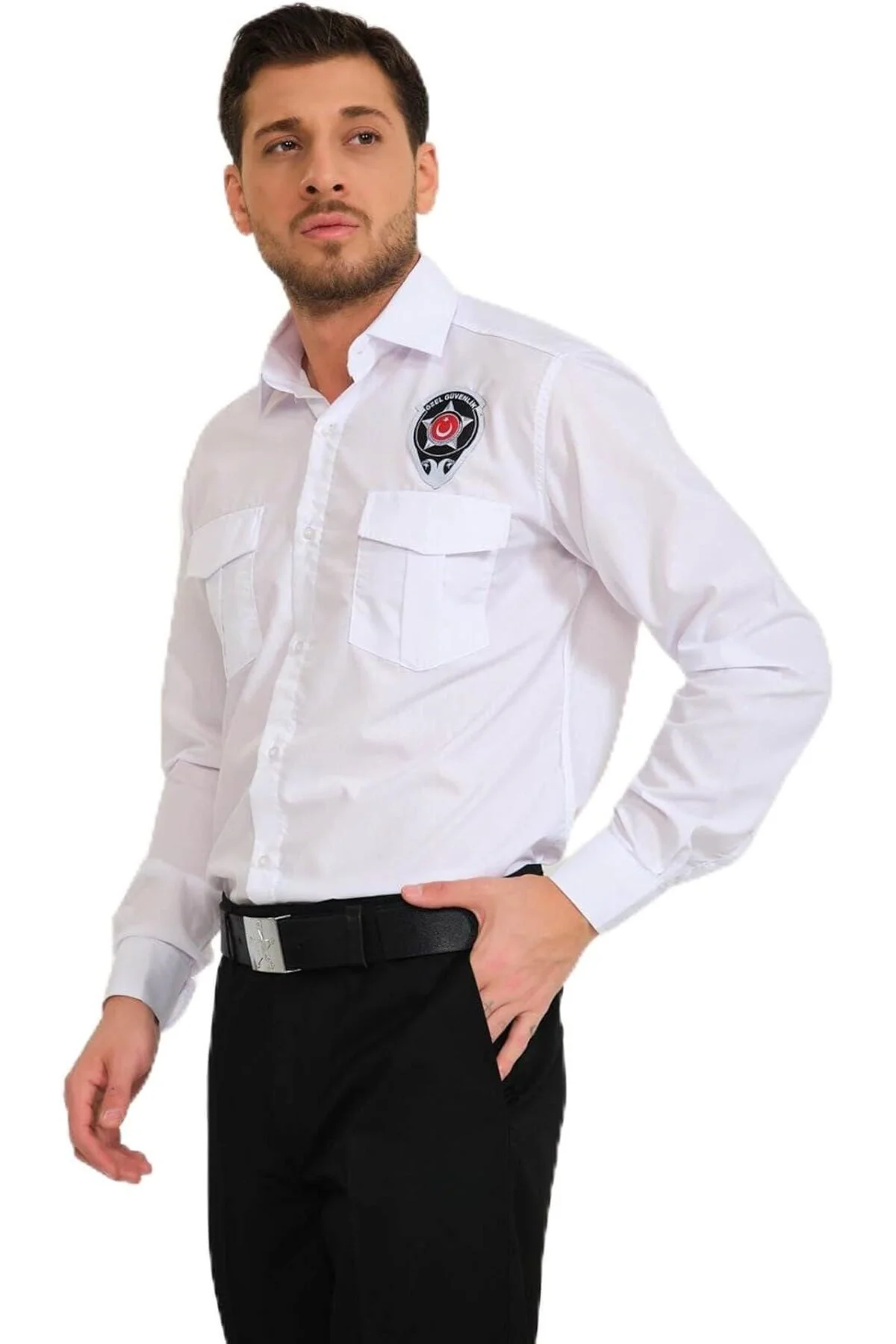 TTKTEKNOLOJİ Güvenlik Erkek Beyaz Gömlek KRK 395519