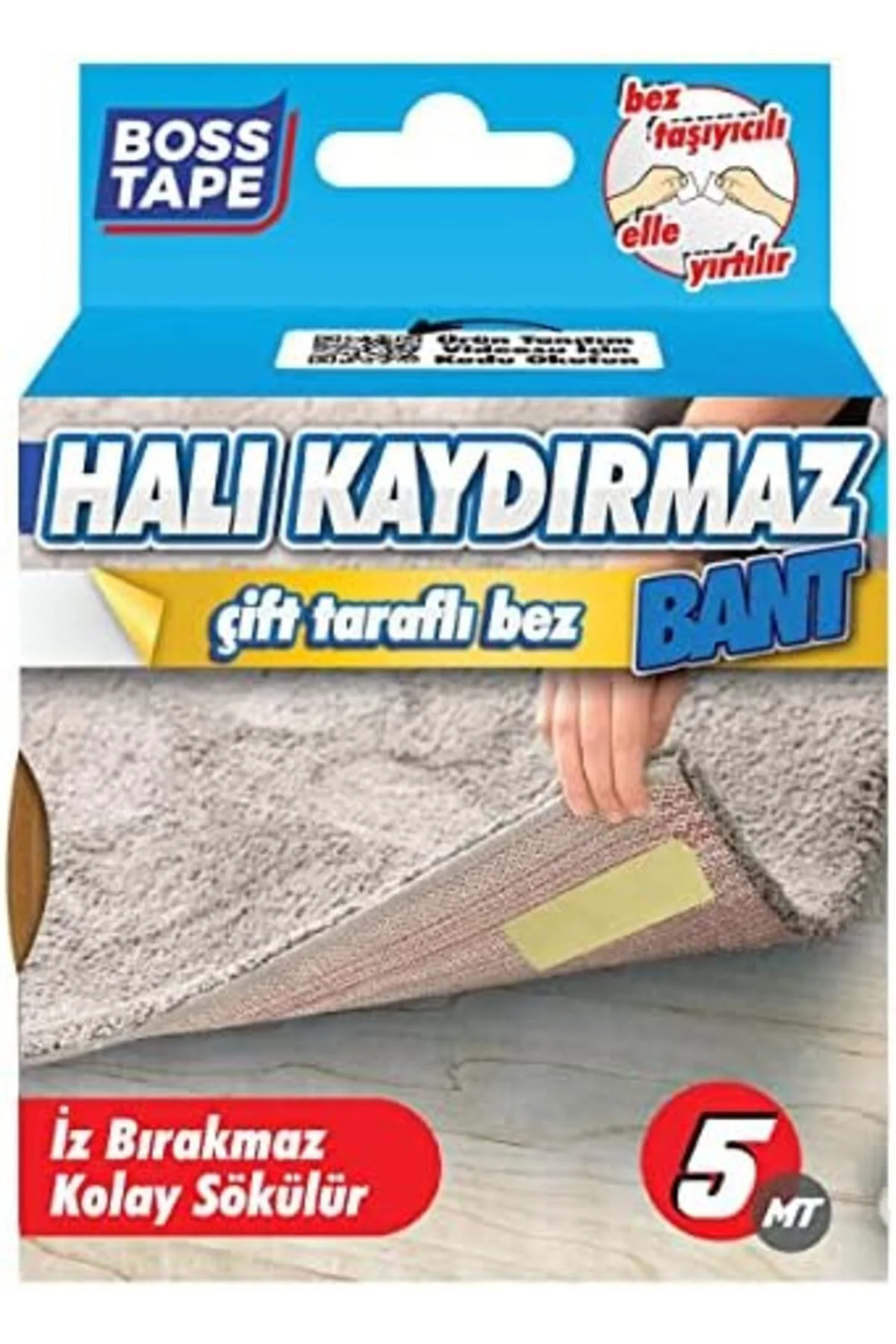 TTKTEKNOLOJİ Hali Kaydirmaz Bant, 25 mm x 5 mt Boyut KRK 395519 TTKTEKNOLOJİ Hali Kaydirmaz Bant, 25 mm x 5 mt Boyut KRK 395519