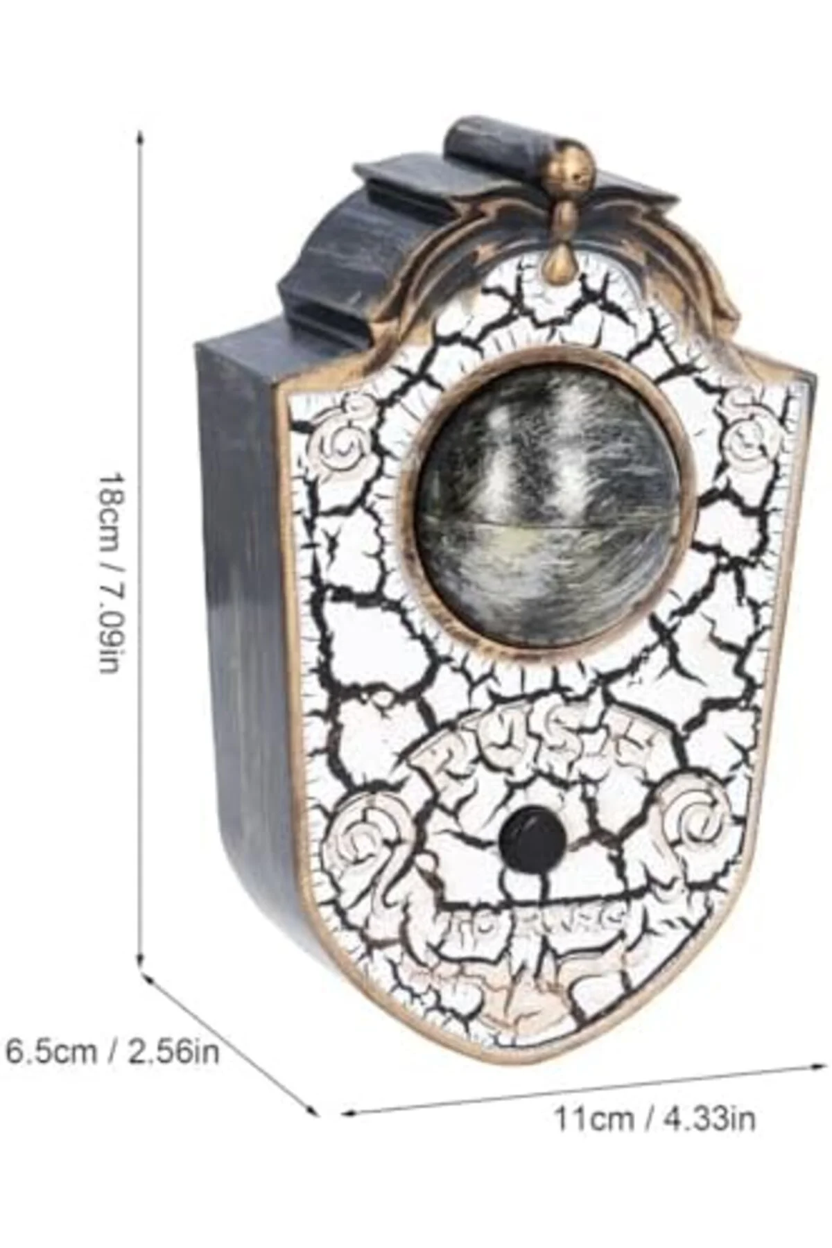 TTKTEKNOLOJİ Halloween Kapı Zili Ding Beyaz KRK 395519
