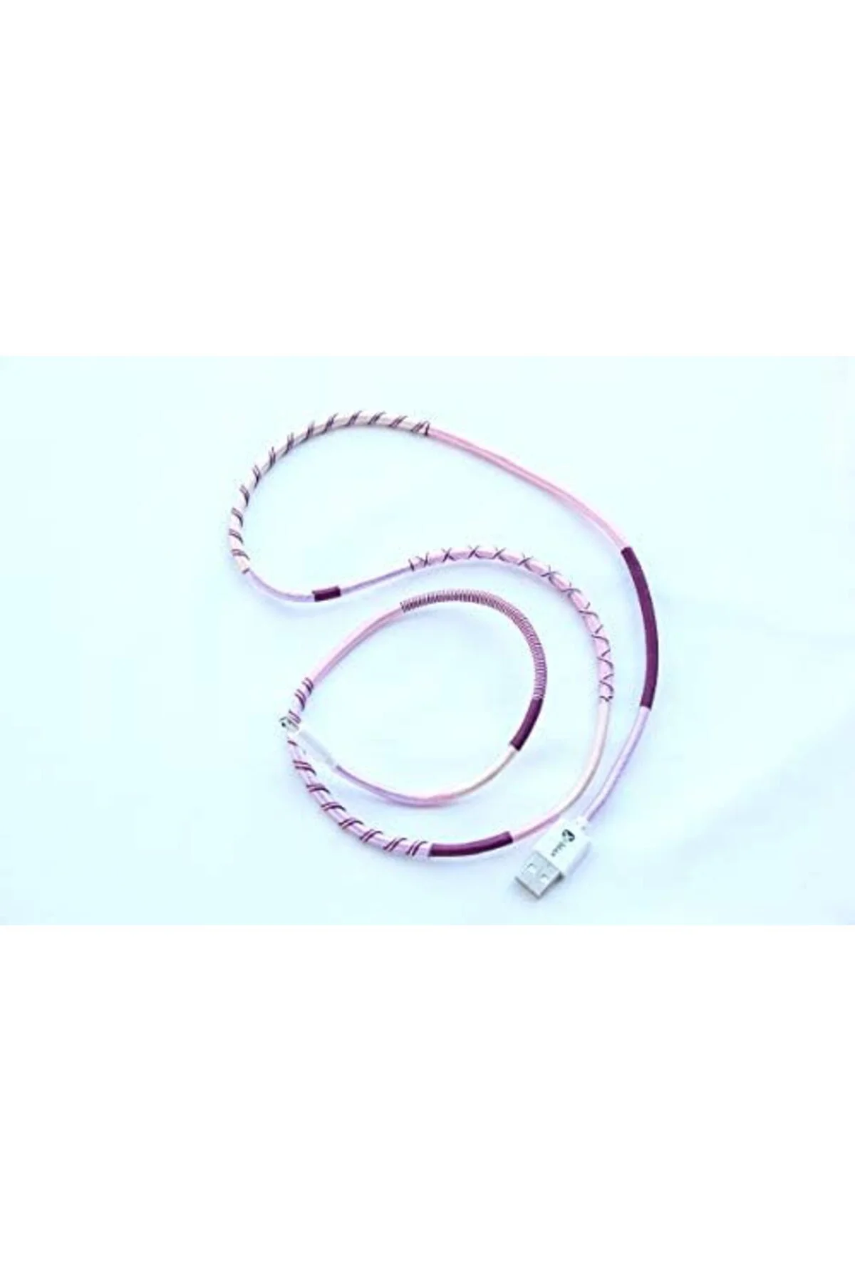 TTKTEKNOLOJİ Handmade Purple Mix Micro Şarj ve Data Kablosu, 100 