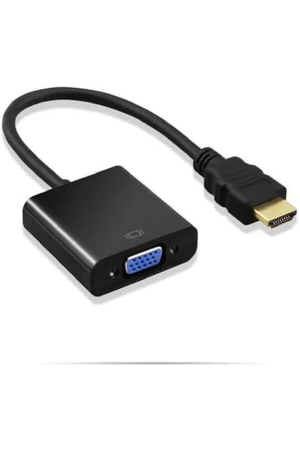 TTKTEKNOLOJİ HDMI To Vga Monitör Tv Çevirici Dönüştürücü Kablosu 