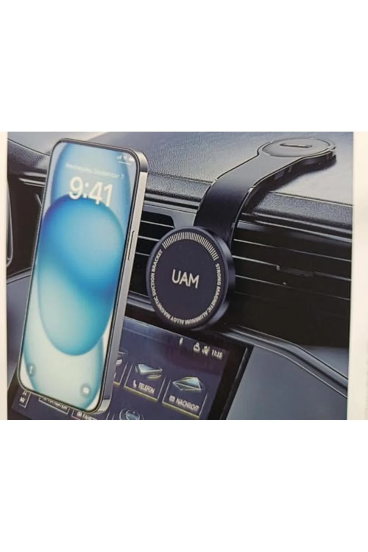 TTKTEKNOLOJİ Heartz UAM CT-03 Manyetik Araç Telefon Tutucu, 360 D TTKTEKNOLOJİ Heartz UAM CT-03 Manyetik Araç Telefon Tutucu, 360 D