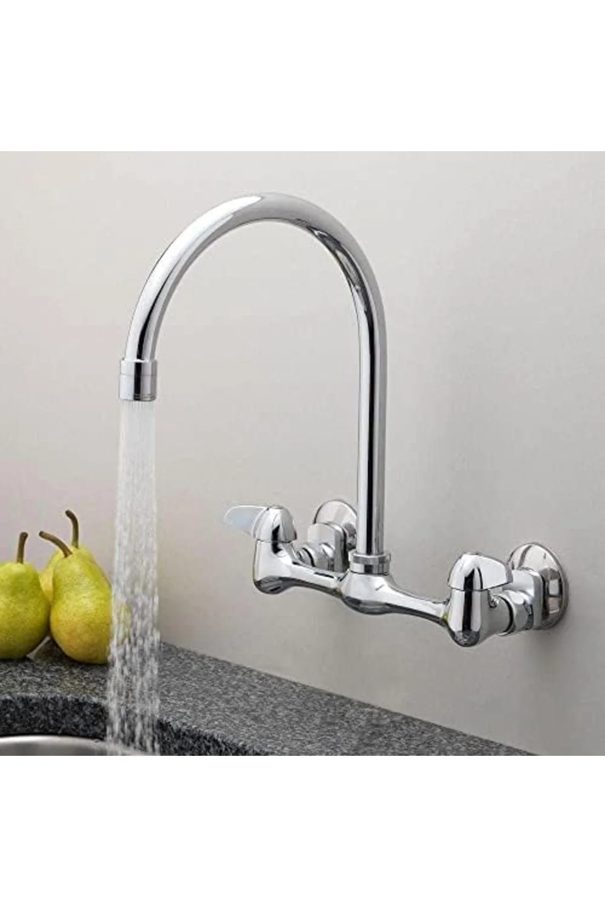 TTKTEKNOLOJİ Homewerks 3190-40-CH-BC-Z İki Saplı Yüksek Ark Duvar