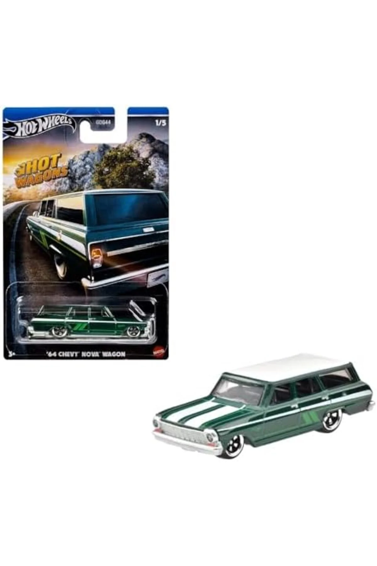 TTKTEKNOLOJİ Hot Wagons Arabalar HWR56-HRR89 01/05 '64 Chevy Wago TTKTEKNOLOJİ Hot Wagons Arabalar HWR56-HRR89 01/05 '64 Chevy Wago