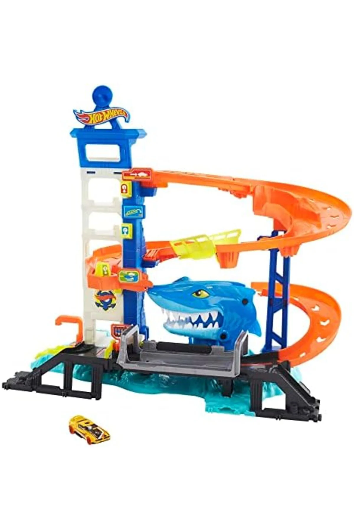 TTKTEKNOLOJİ Hot WheelsKöpek Balığından Kaçış™ Oyun Seti ™ City K TTKTEKNOLOJİ Hot WheelsKöpek Balığından Kaçış™ Oyun Seti ™ City K