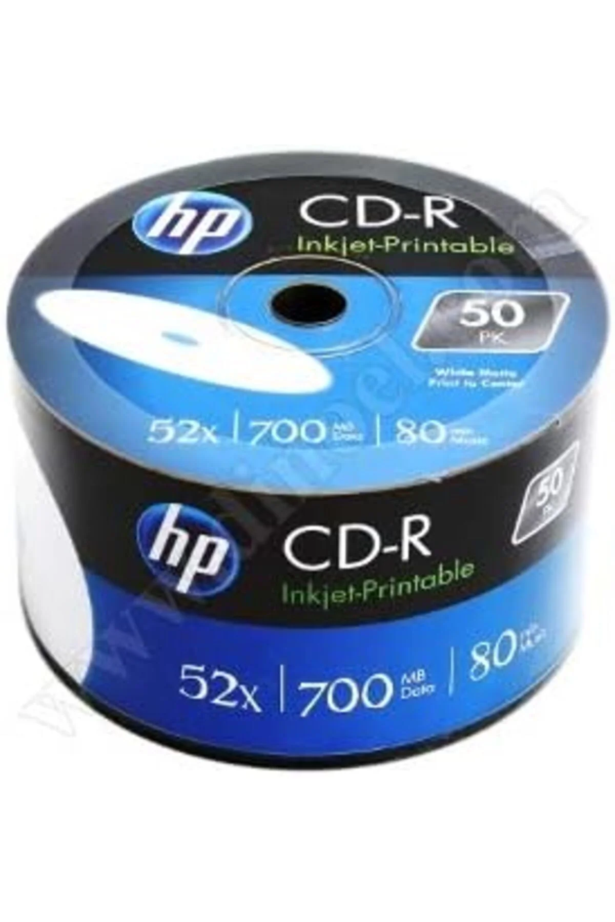 TTKTEKNOLOJİ HP CD-R80 Full Face yazdırılabilir 700 MB 52 X (50 a TTKTEKNOLOJİ HP CD-R80 Full Face yazdırılabilir 700 MB 52 X (50 a