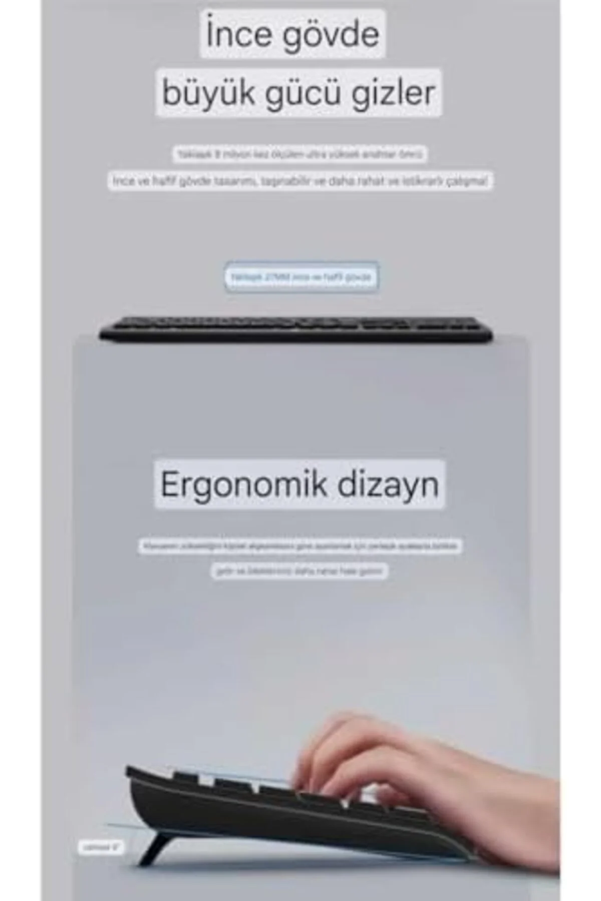 TTKTEKNOLOJİ HP KM100 Kablolu Klavye Mouse Set İngilice Q TTKTEKN
