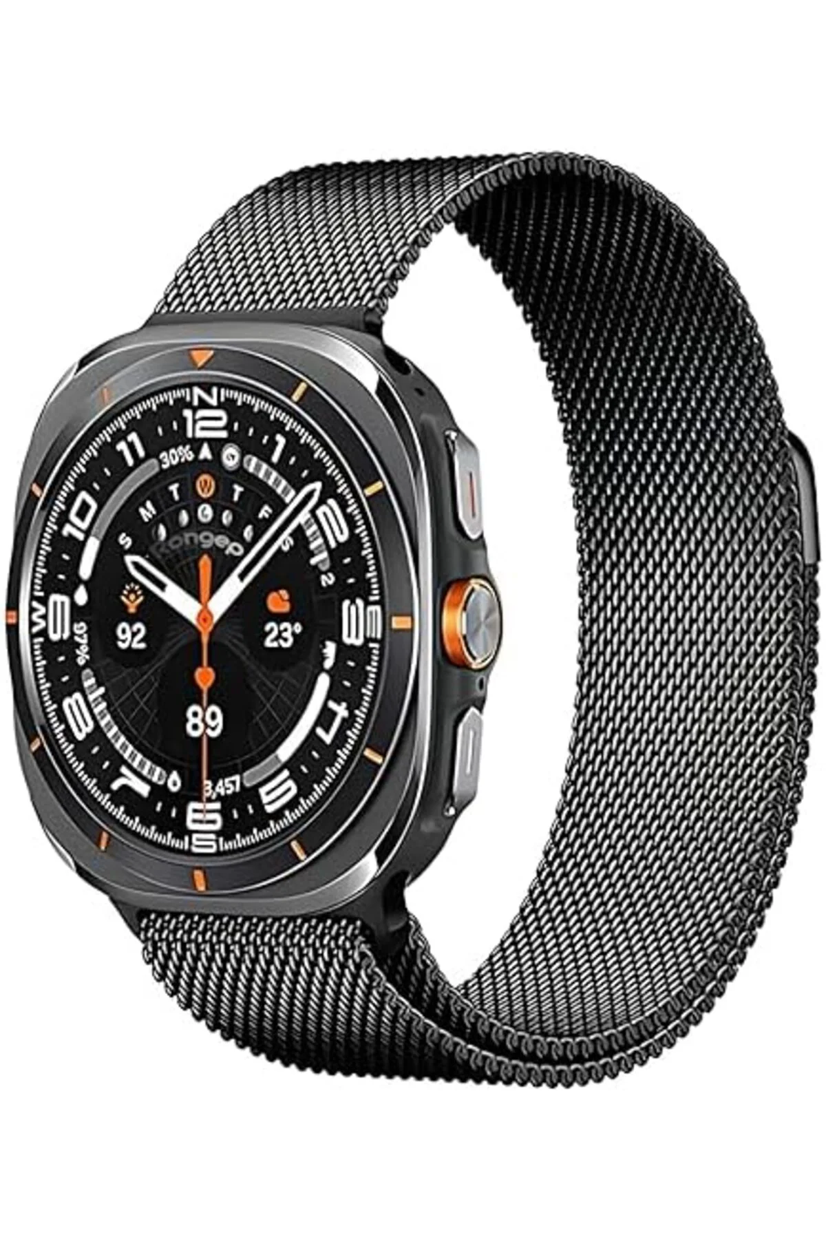 TTKTEKNOLOJİ ile Uyumlu Galaxy 7 Ultra 47mm İçin Milano Loop Meta