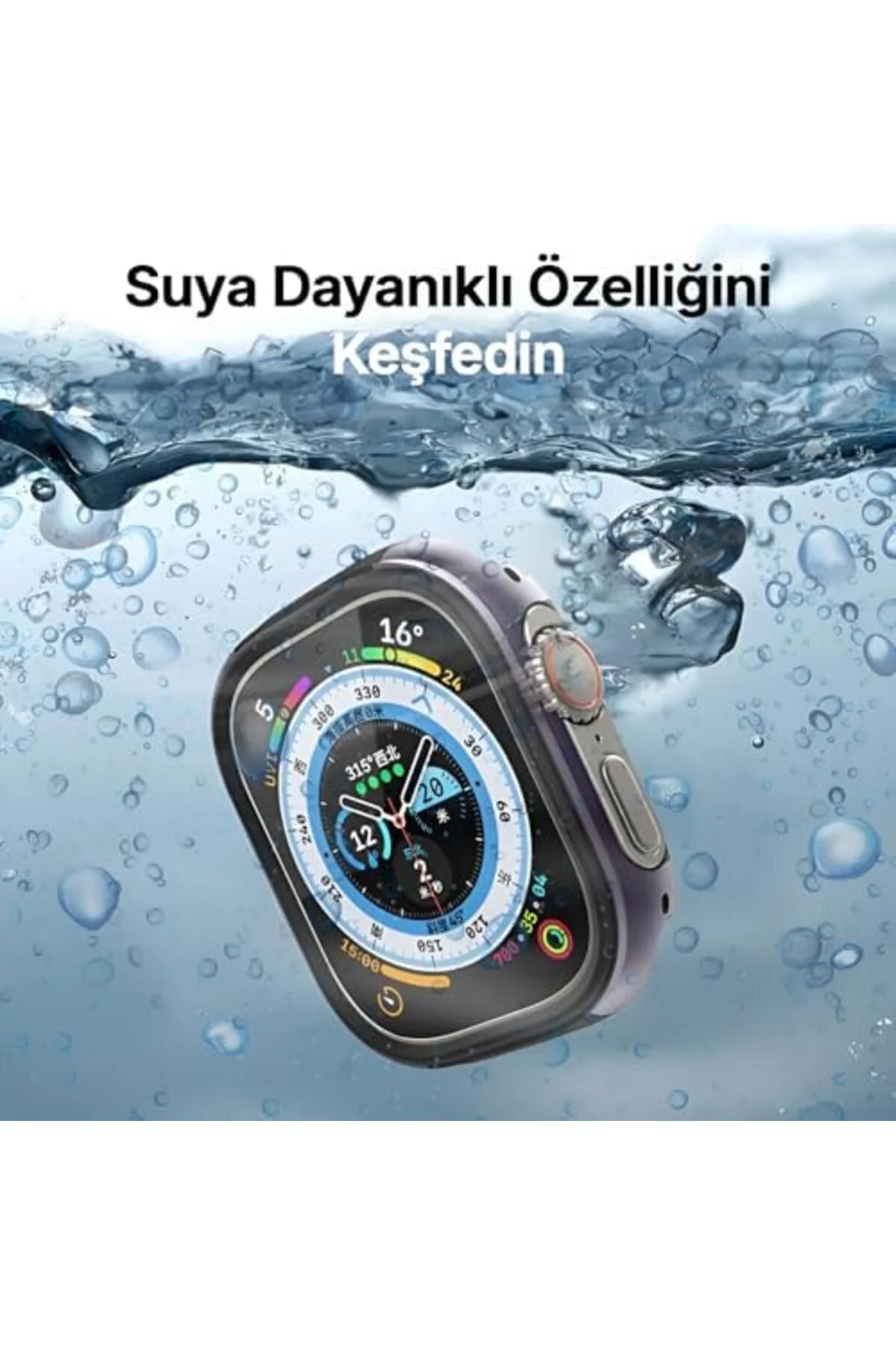 TTKTEKNOLOJİ ile Uyumlu 45mm için Alüminyum Alaşım, Suya Dayanıkl