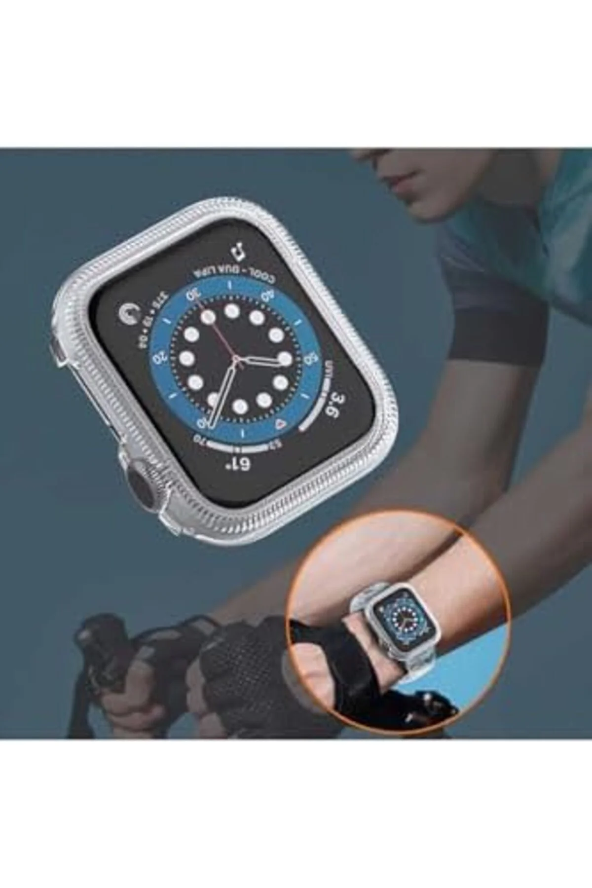 TTKTEKNOLOJİ - ile uyumlu 42mm Kasa Ve Ekran Koruyuculu Gard 03 E