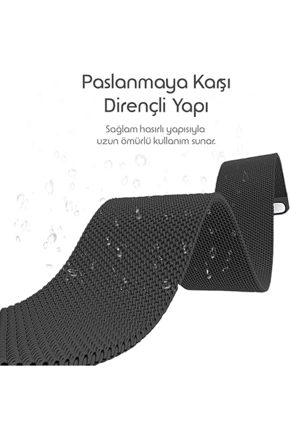 TTKTEKNOLOJİ ile Uyumlu Mi Band 10/9/8 İçin Milano Loop Metal Has