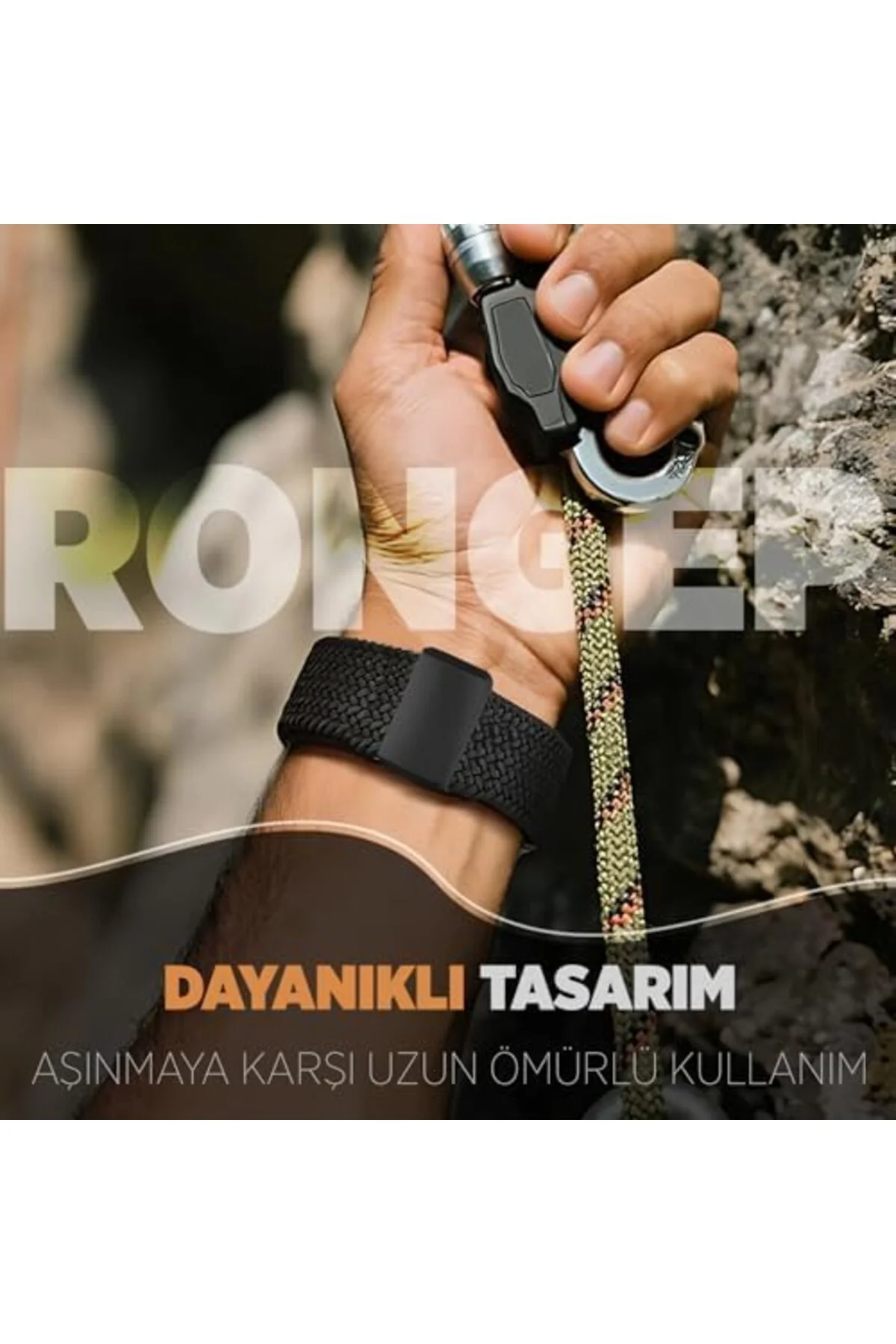 TTKTEKNOLOJİ ile Uyumlu Örgü Loop 22mm Kordon GT6/GT6 Pro/GT5/GT5