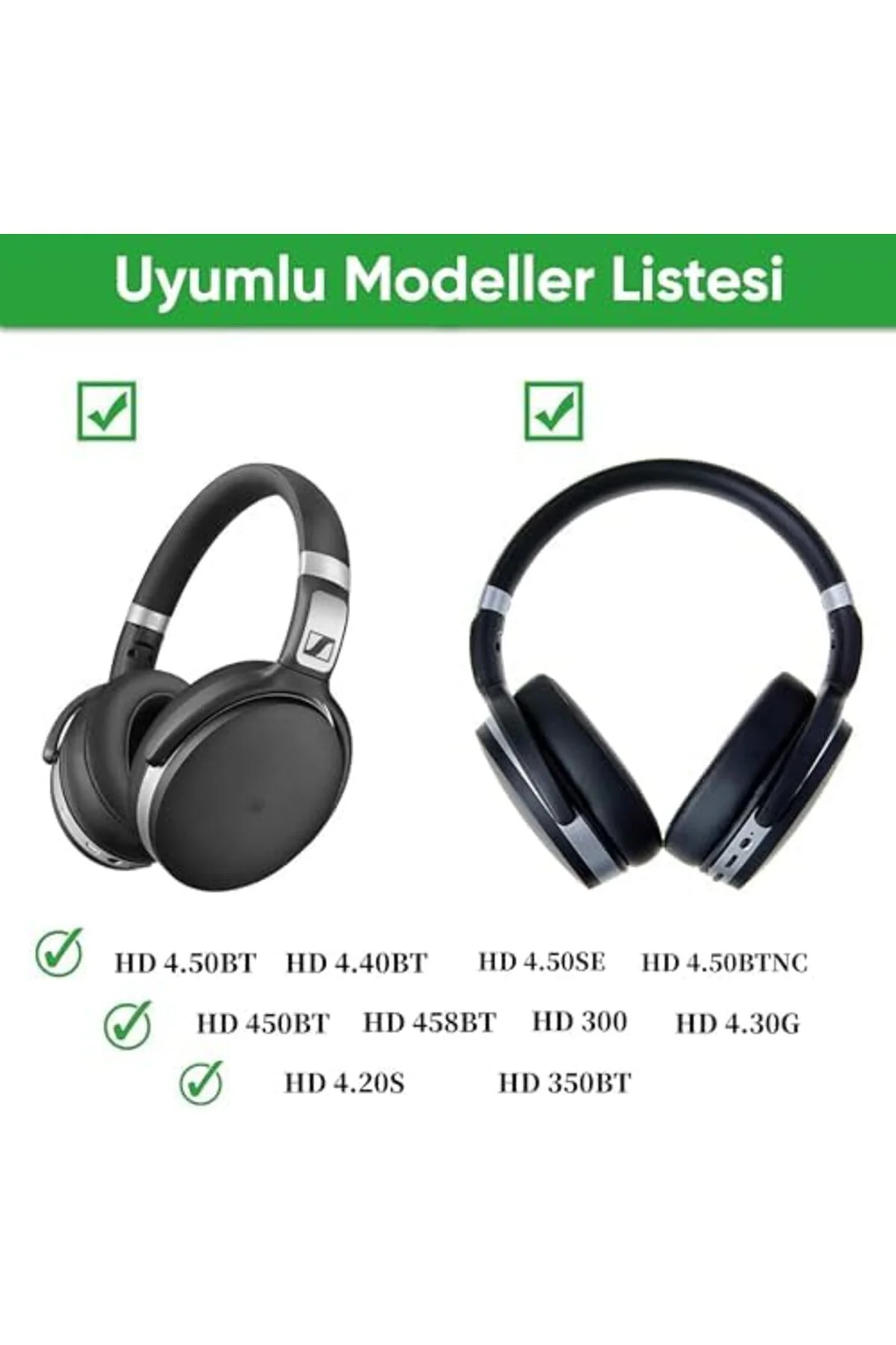 TTKTEKNOLOJİ ile Uyumlu Kulaklık Pedi HD 4.50BT - HD 4.50BTNC - H