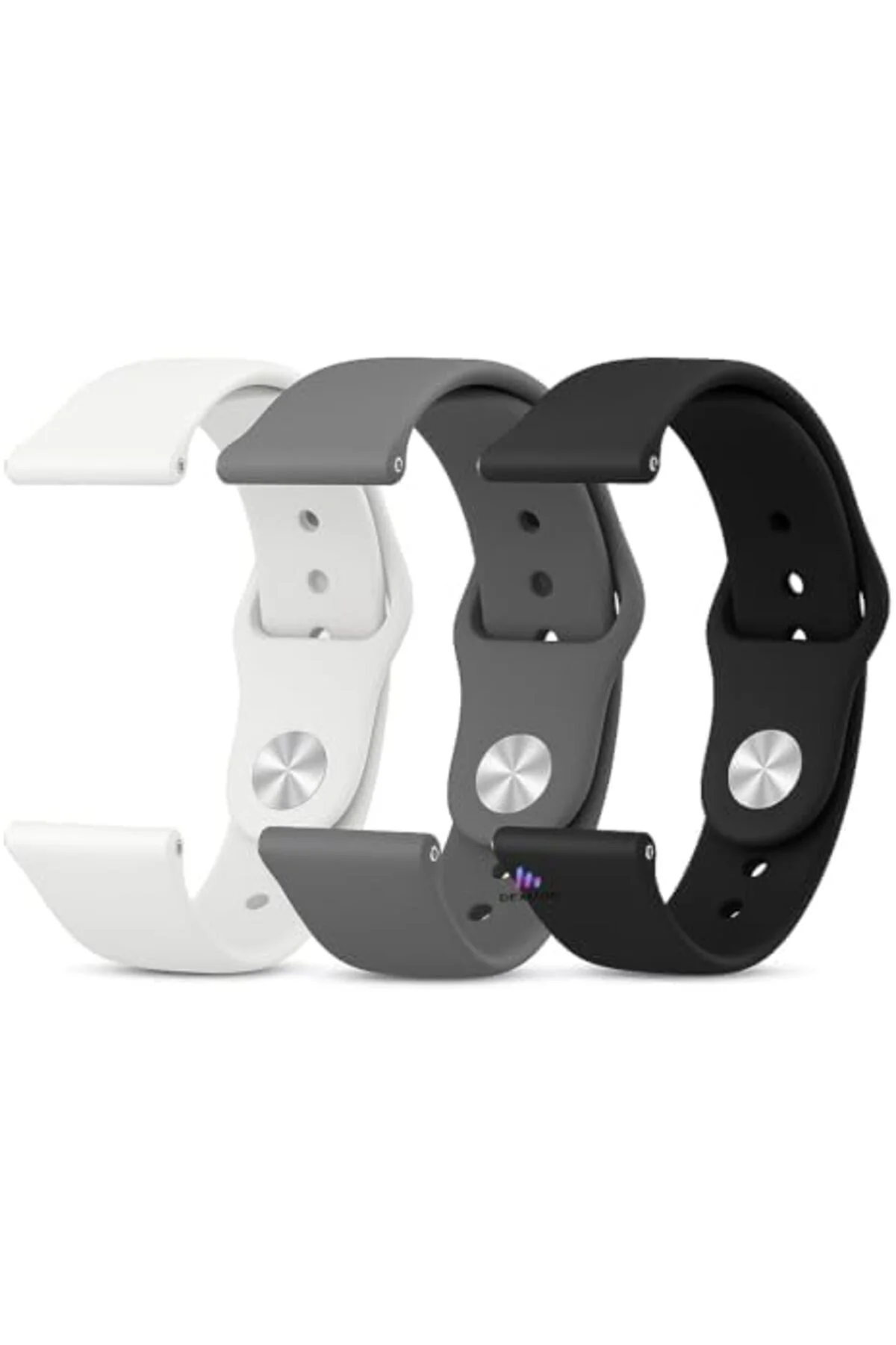 TTKTEKNOLOJİ ile Uyumlu 5 / 5 Lite Uyumlu 22mm 3'lü PAKET Silikon