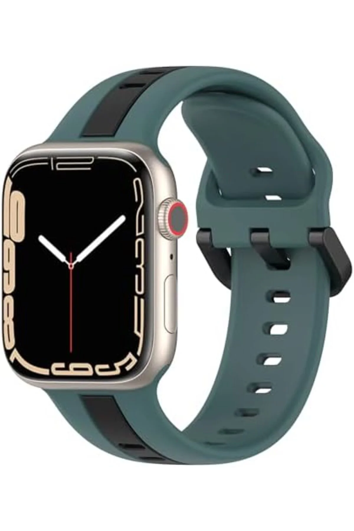TTKTEKNOLOJİ ile Uyumlu 42/44/45/49 MM için Metal Tokalı Spor Sil