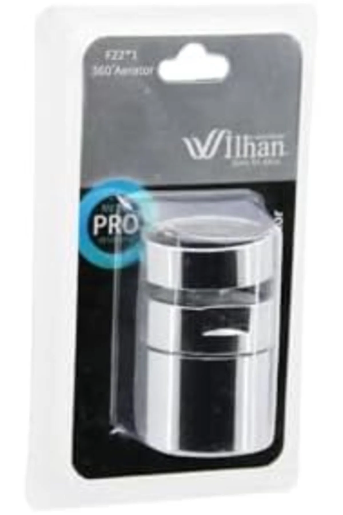 TTKTEKNOLOJİ İlhan Pro Metal Perlatör Musluk Ucu, F22-1, 360° Dön