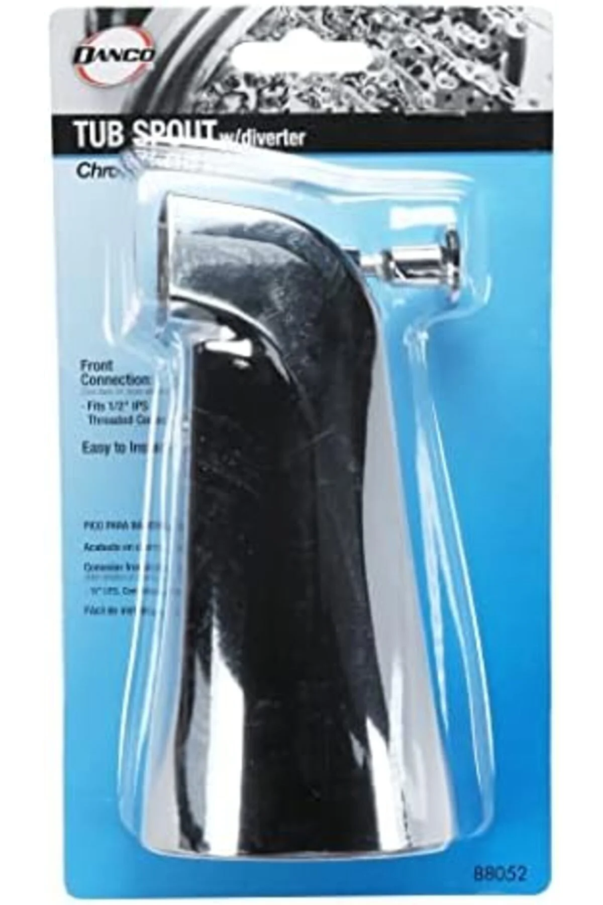 TTKTEKNOLOJİ Inc. 12,7 cm Küvet Ağzı Ön Yönlendiricili Krom KRK 3