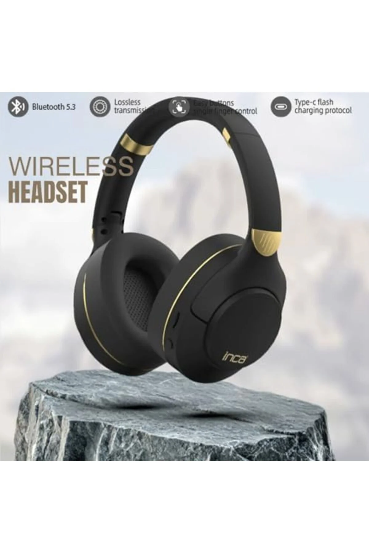 TTKTEKNOLOJİ Inca IBK-503S Kablosuz 5.3 Bluetooth Hafıza Kart Des