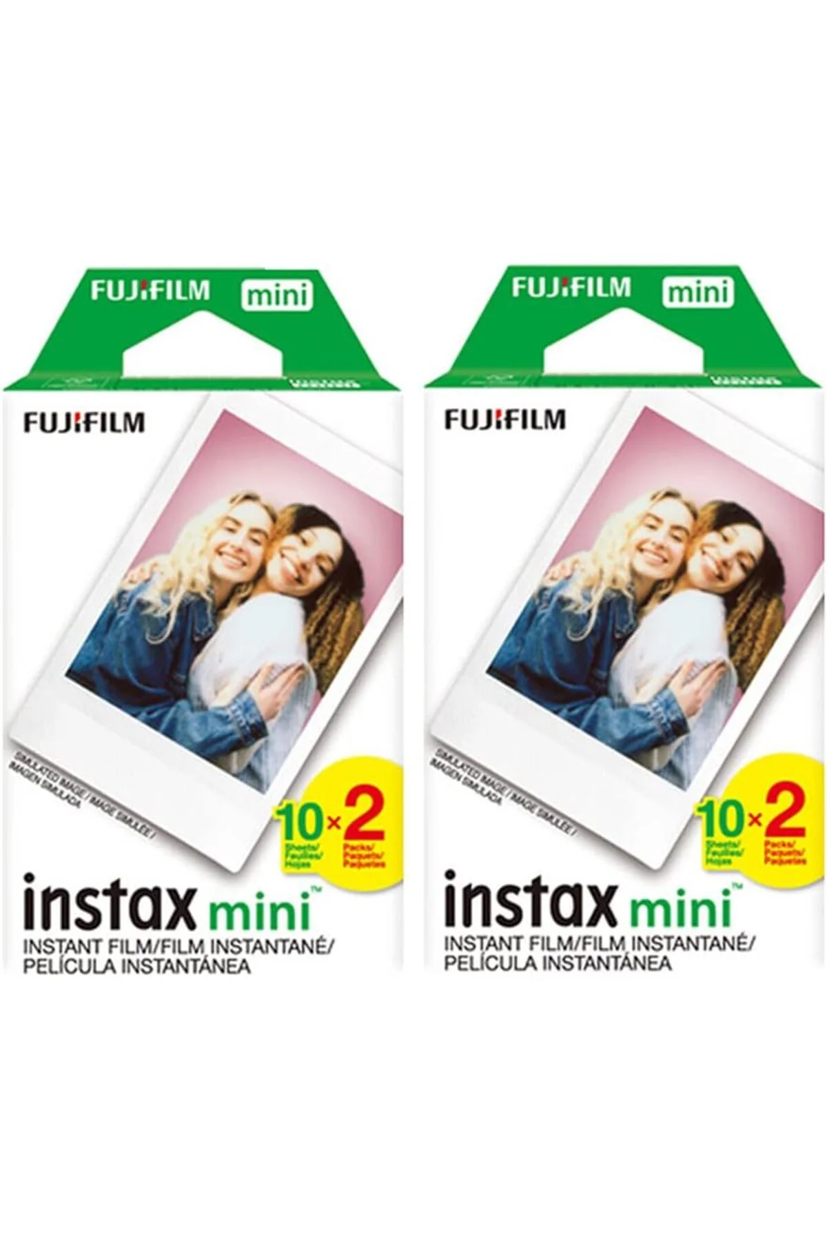 TTKTEKNOLOJİ İnstax Mini 7-8-9-11-12-25-70-90 için Film 2'li pake