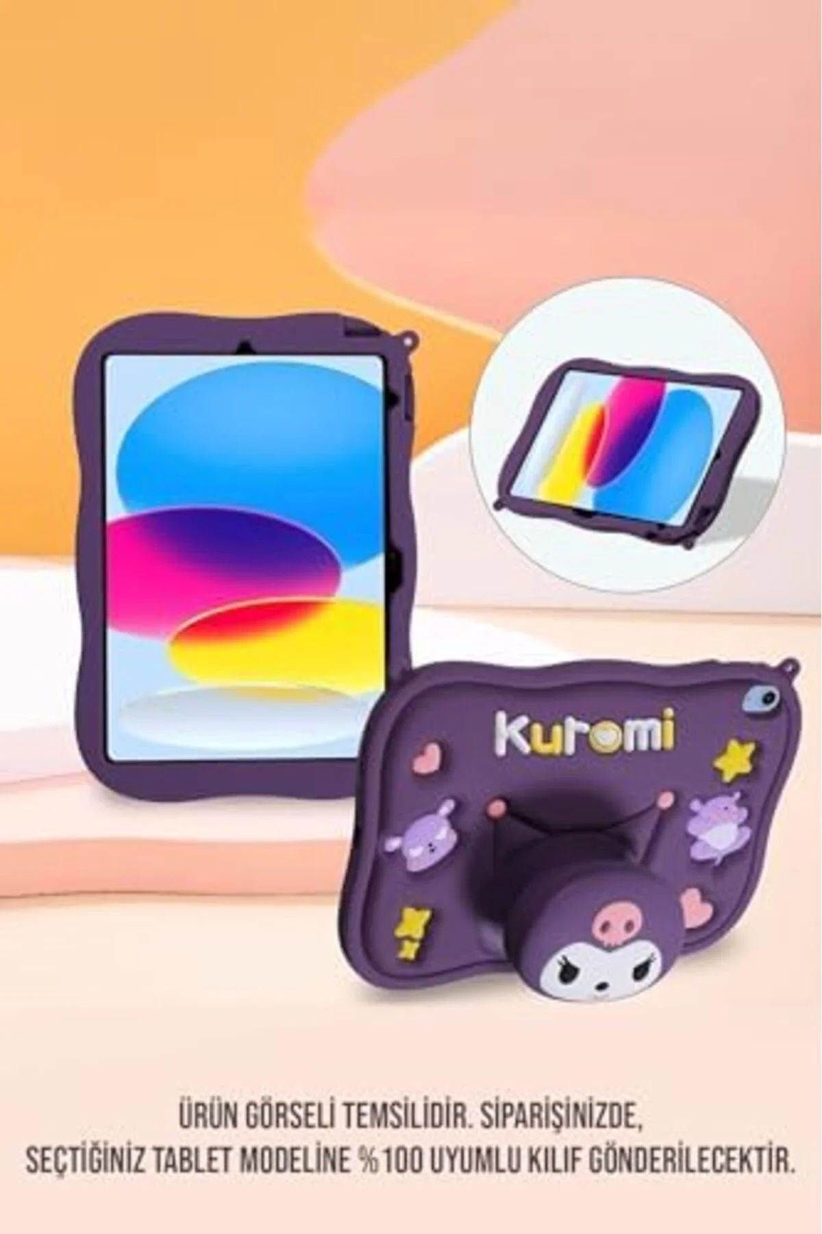 TTKTEKNOLOJİ iPad 10.9 10. Nesil ile Uyumlu Tablet Kılıfı, Mor, S TTKTEKNOLOJİ iPad 10.9 10. Nesil ile Uyumlu Tablet Kılıfı, Mor, S
