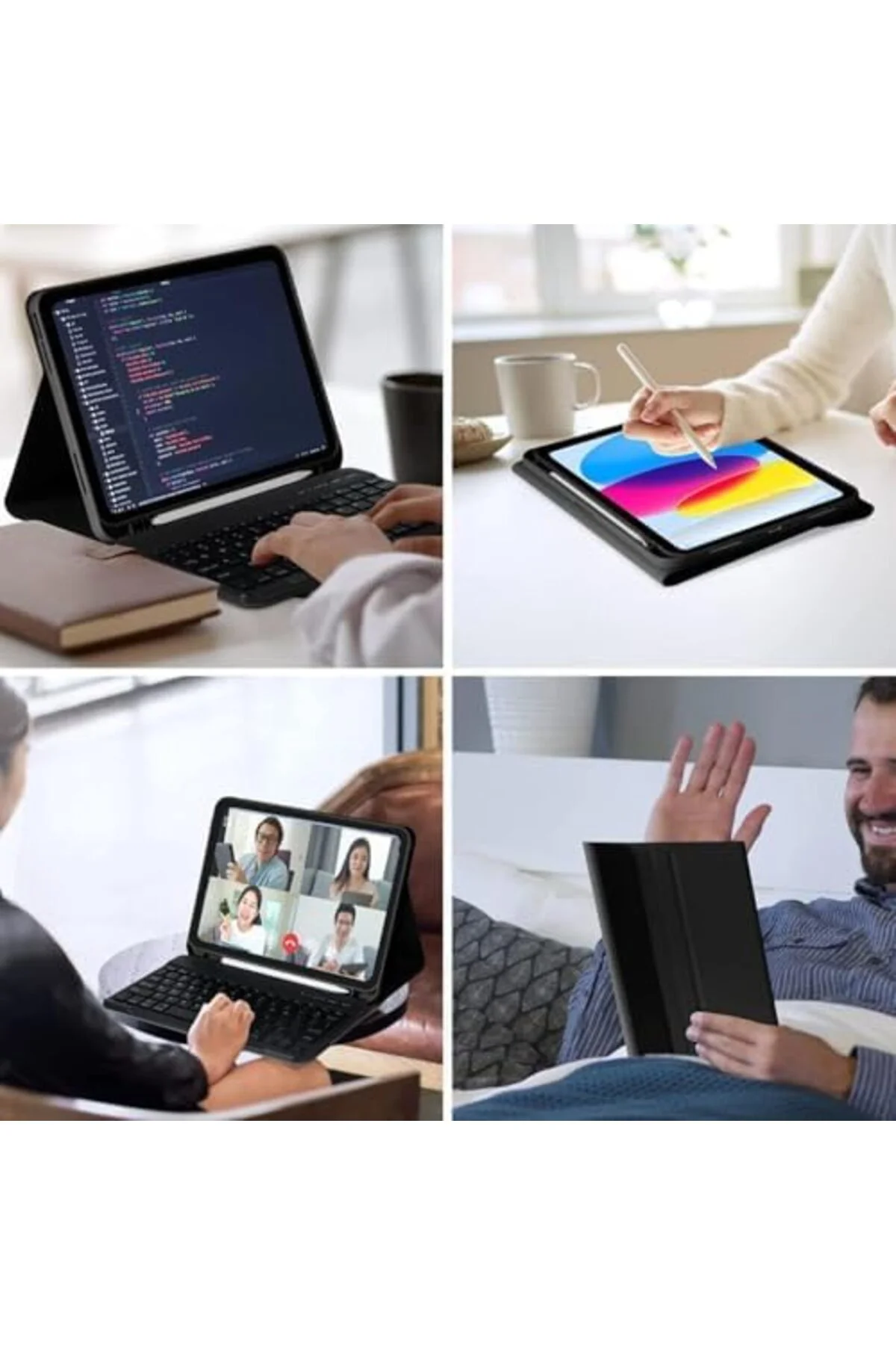 TTKTEKNOLOJİ iPad 11.Nesil A16 11inç/10.Nesil 10.9inç ile uyumlu 