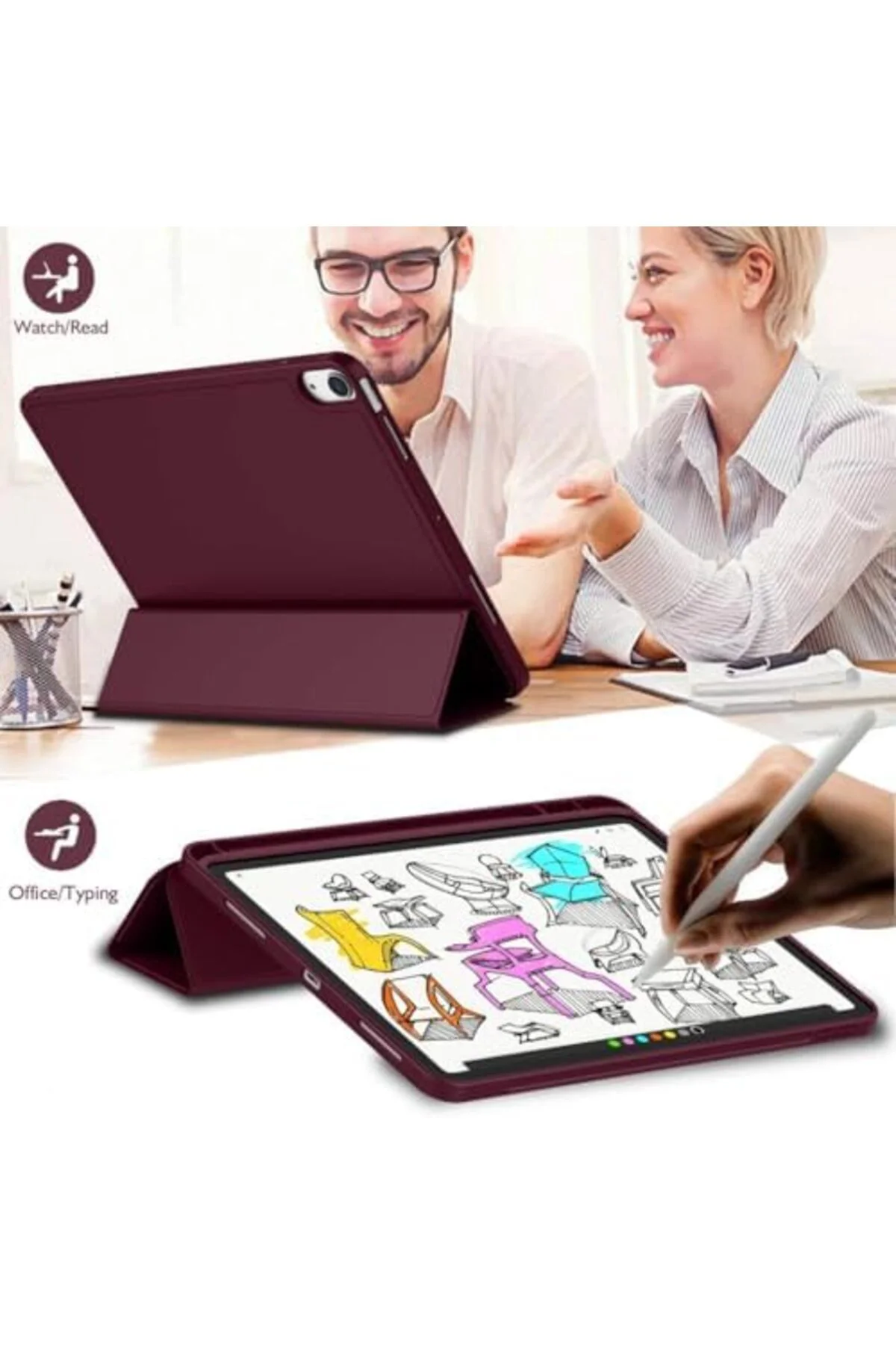 TTKTEKNOLOJİ iPad 11.Nesil A16 11inç/10.Nesil 10.9inç ile uyumlu 