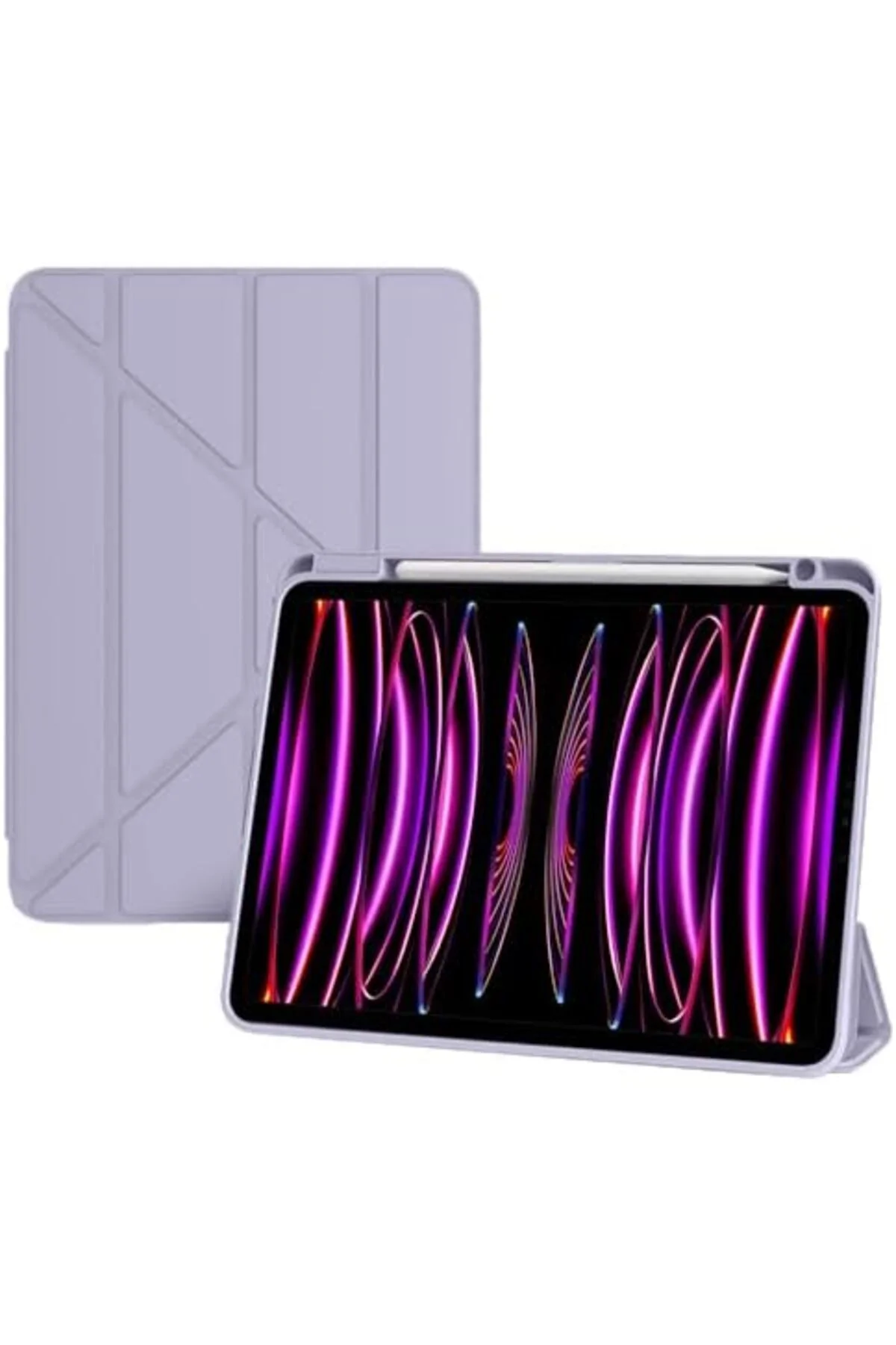 TTKTEKNOLOJİ iPad 7. 8. 9. Nesil 10.2" ile uyumlu Kılıf Grafiti Ş