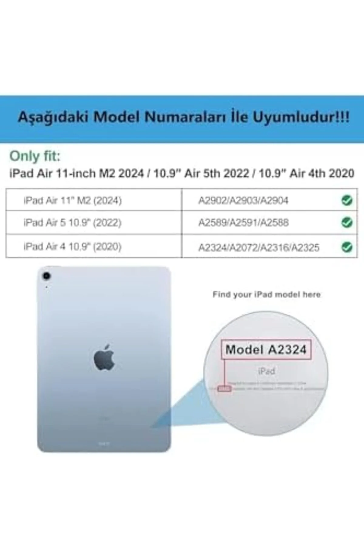 TTKTEKNOLOJİ iPad Air 11 M3 (2025) / M2 (2024) / Air 10.9 (2022/2