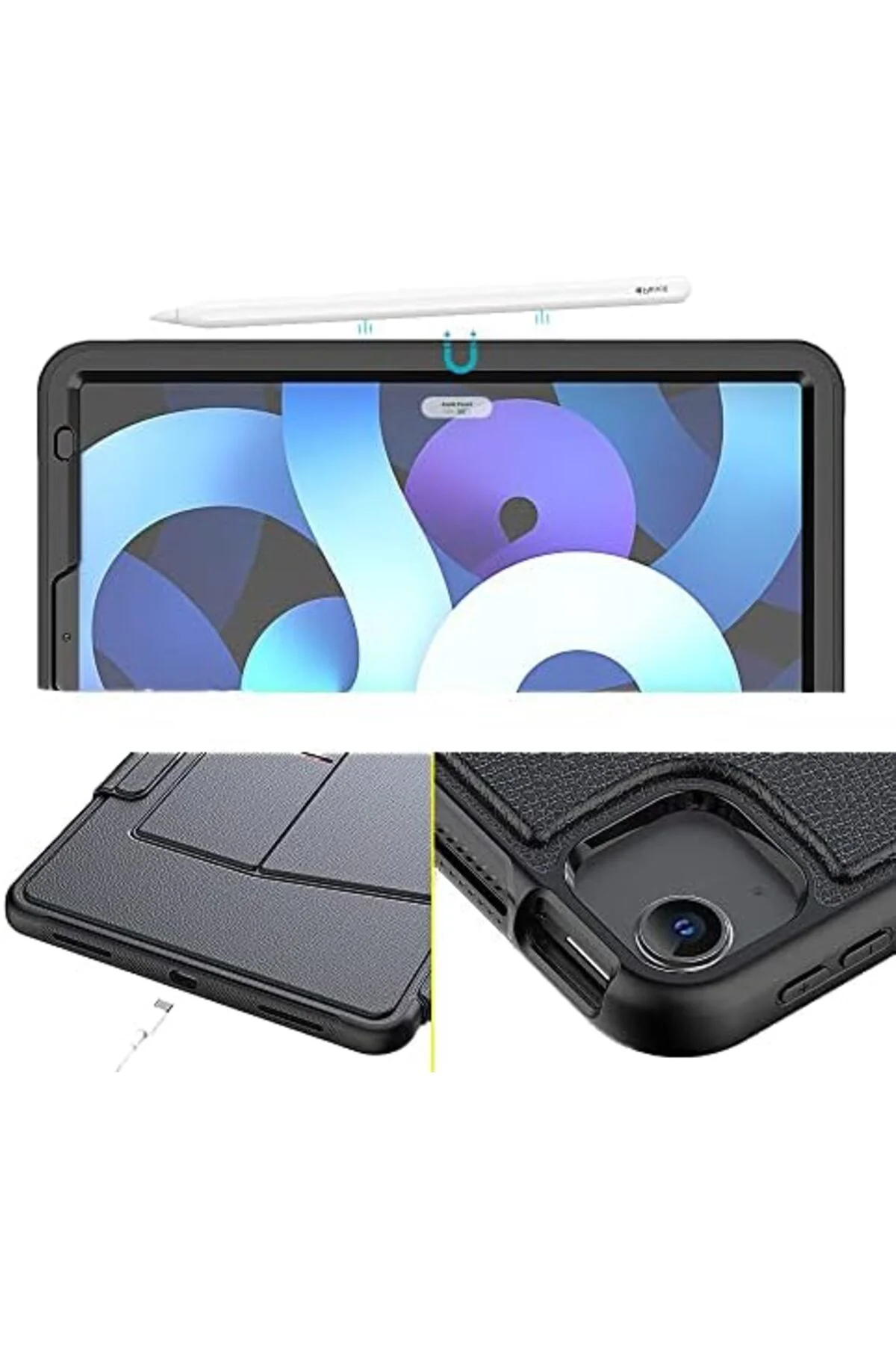 TTKTEKNOLOJİ iPad Mini 7 Mini 6 ile uyumlu Kılıf Multifunction 20