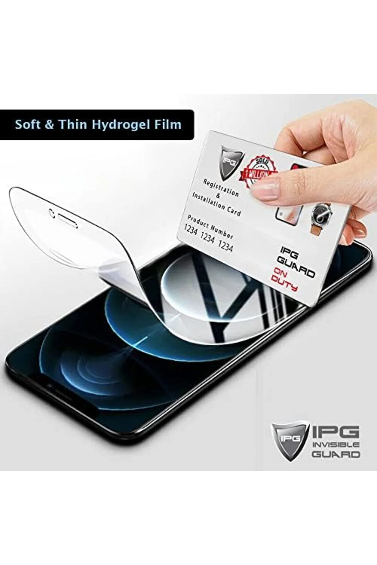 TTKTEKNOLOJİ IPG 4 PRO ile uyumlu Hydrogel Ekran Koruyucu (2 Adet TTKTEKNOLOJİ IPG 4 PRO ile uyumlu Hydrogel Ekran Koruyucu (2 Adet