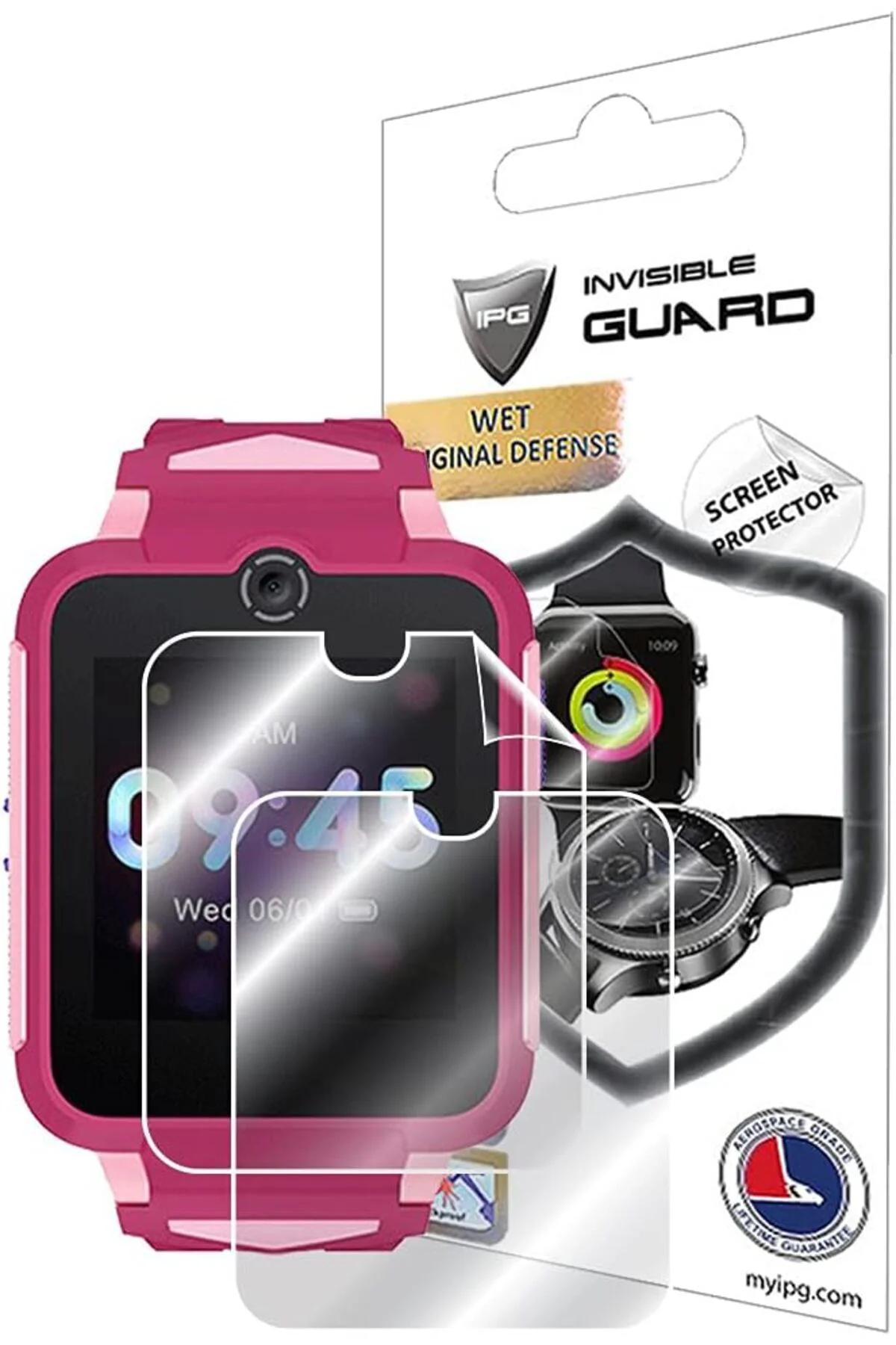 TTKTEKNOLOJİ IPG Alcatel TCL MT42 Smart Kidswatch Ekran Koruyucu 