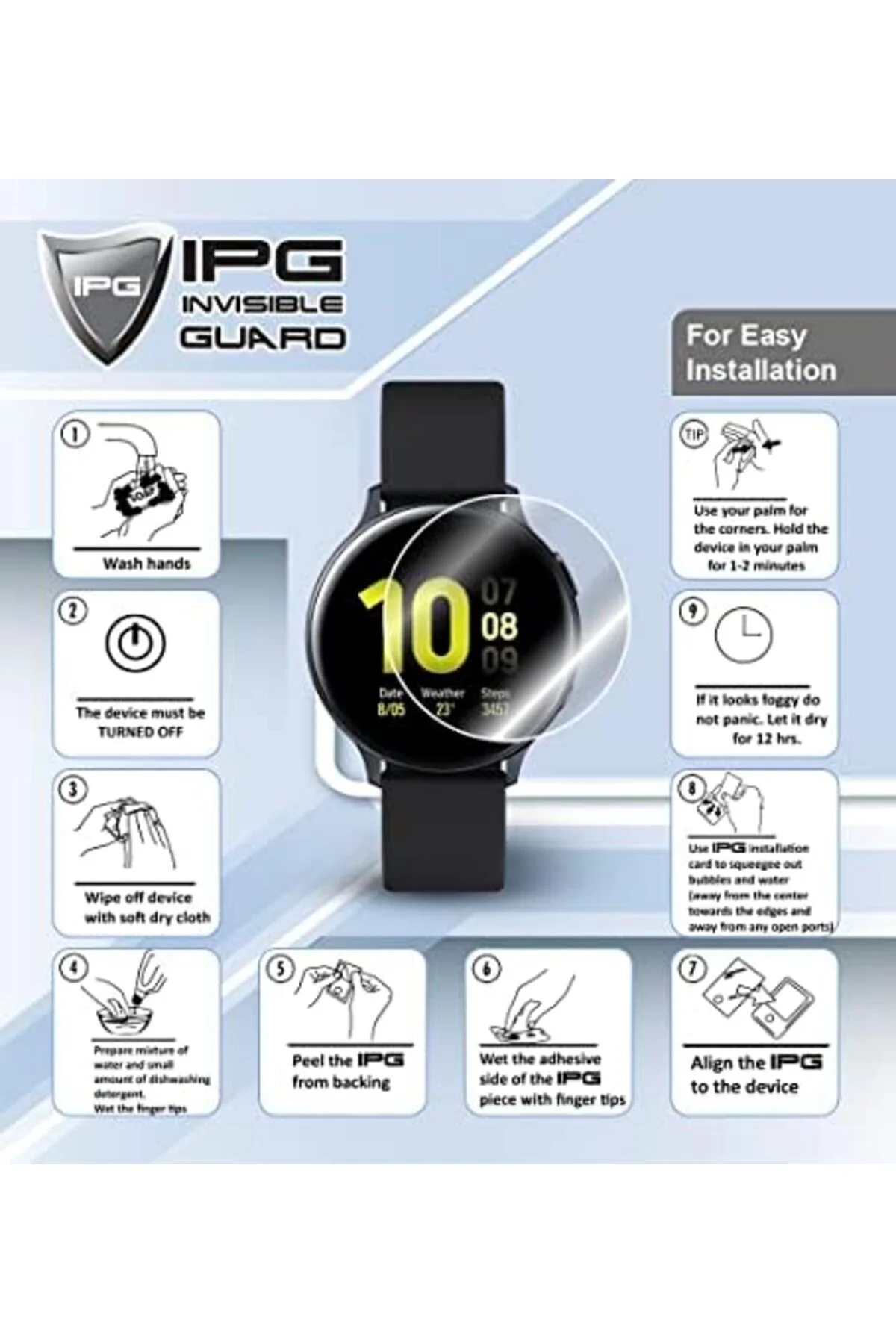 TTKTEKNOLOJİ IPG Descent™ Mk3i için (Kasa Boyutu: 51 mm) Hidrojel