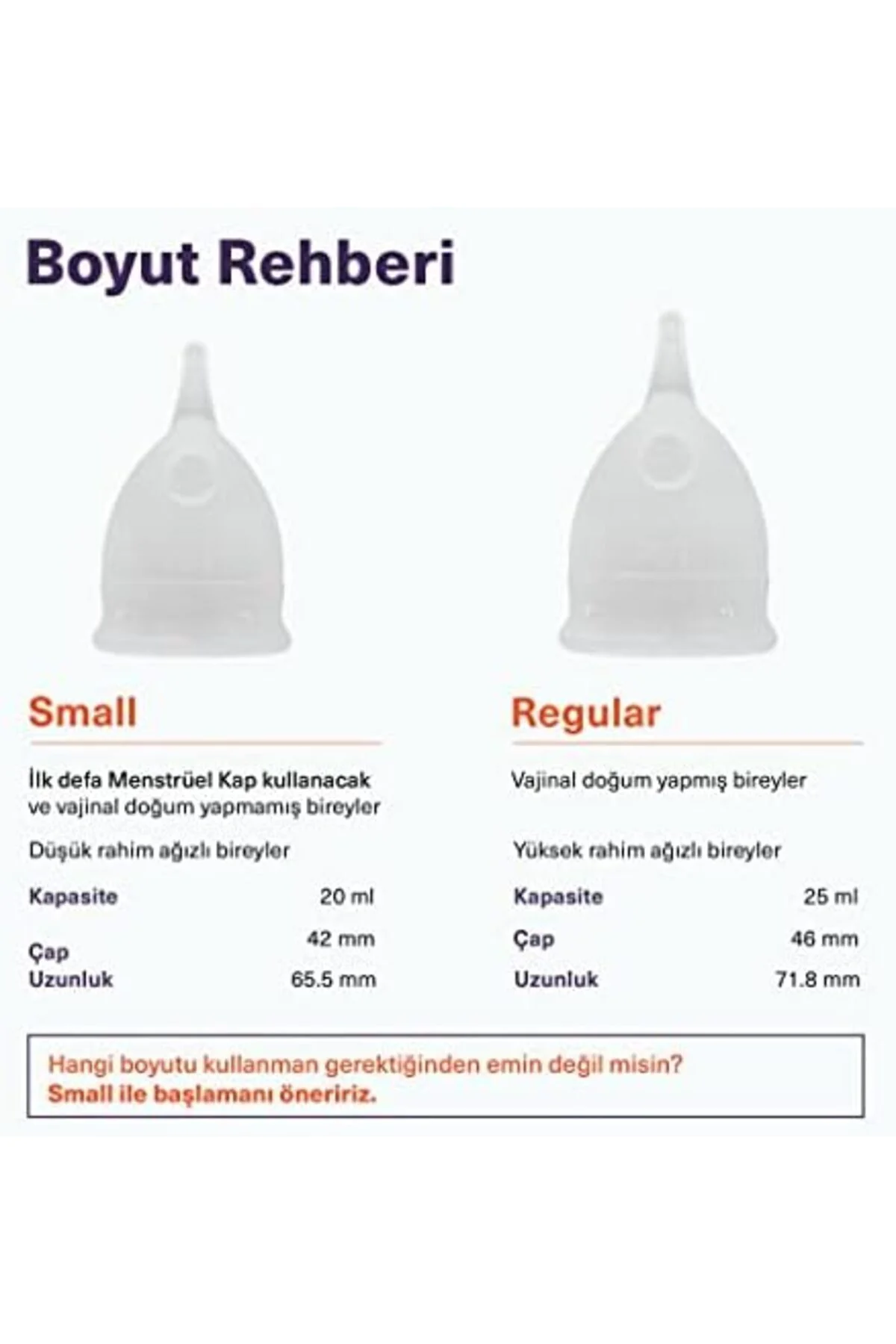 TTKTEKNOLOJİ irie Adet Kabı Regl Kabı Menstrüel Kap Menstrual Cup