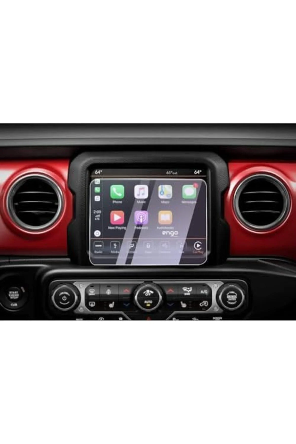 TTKTEKNOLOJİ Jeep 8.4 inç Multimedya & Navigasyon ile Uyumlu Mat 