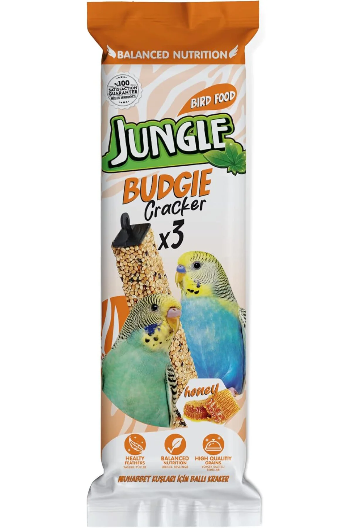 TTKTEKNOLOJİ Jungle Ballı Muhabbet Krakeri 3'lü Paket TTKTEKNOLOJ