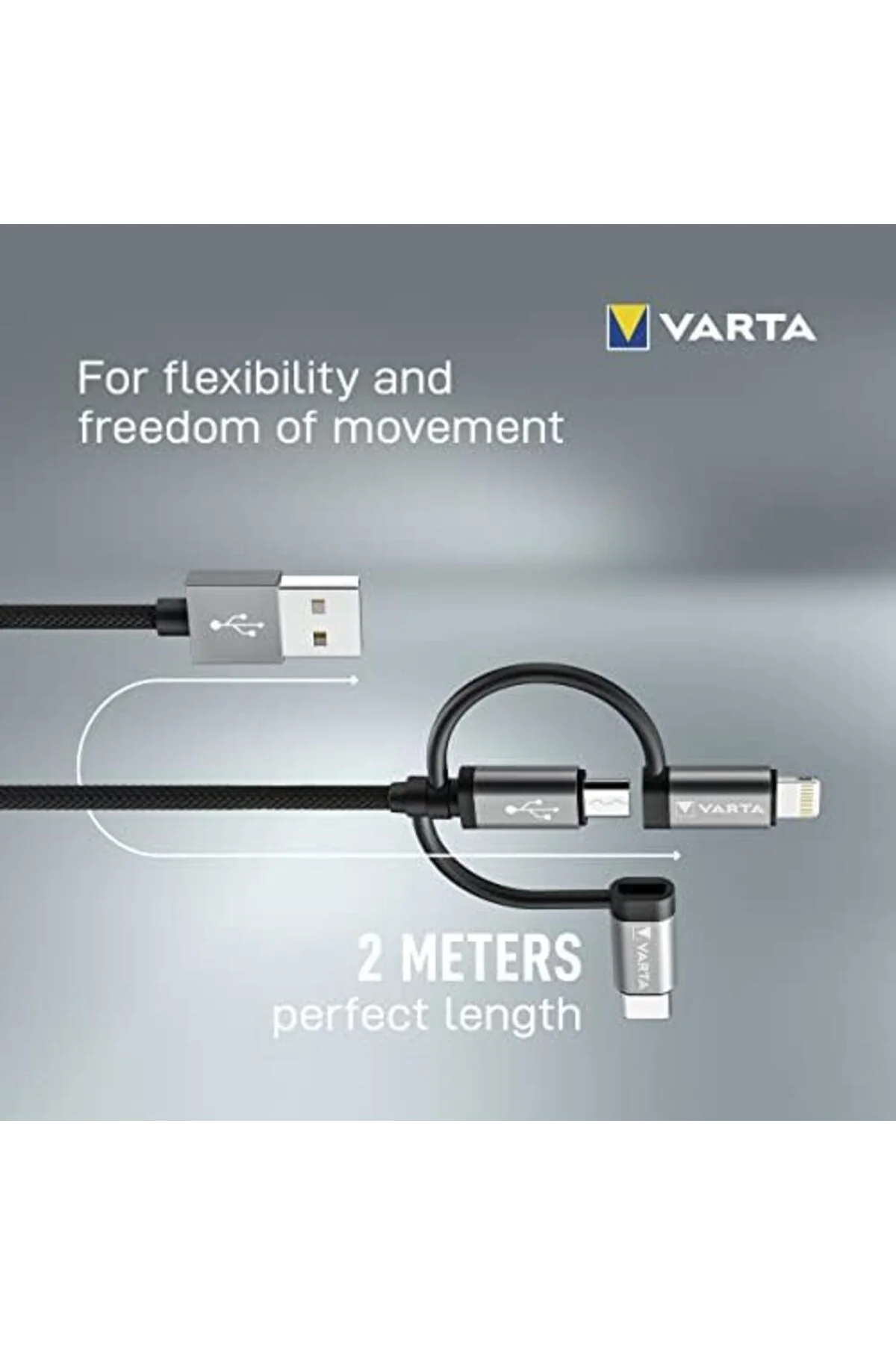 TTKTEKNOLOJİ Kablo 3IN1 USB A -LIGHT/M-USB/T. C TTKTEKNOLOJİ 3955