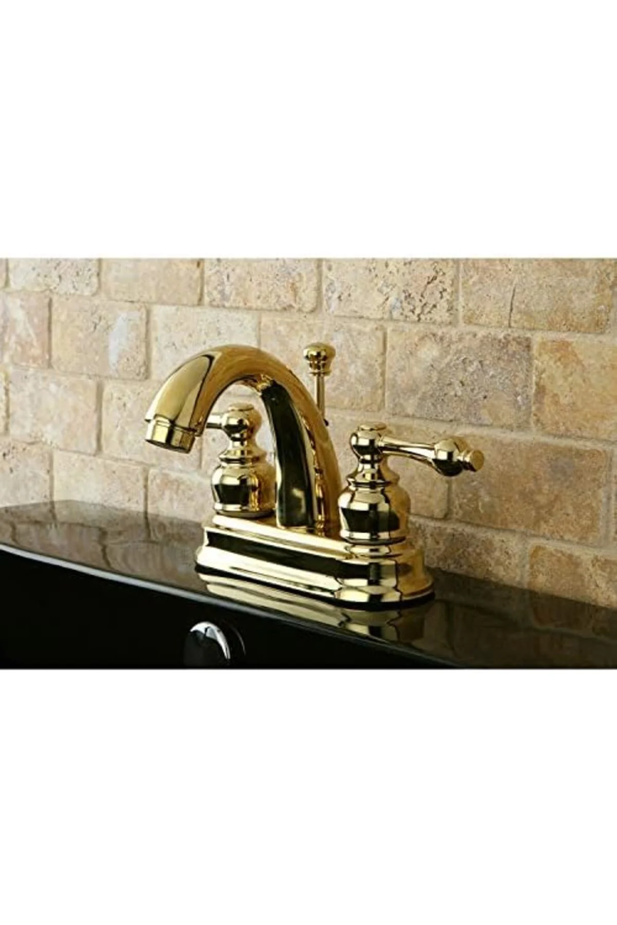 TTKTEKNOLOJİ KB5612AL Restorasyon 4 İnç Lavabo Bataryası, Parlak 